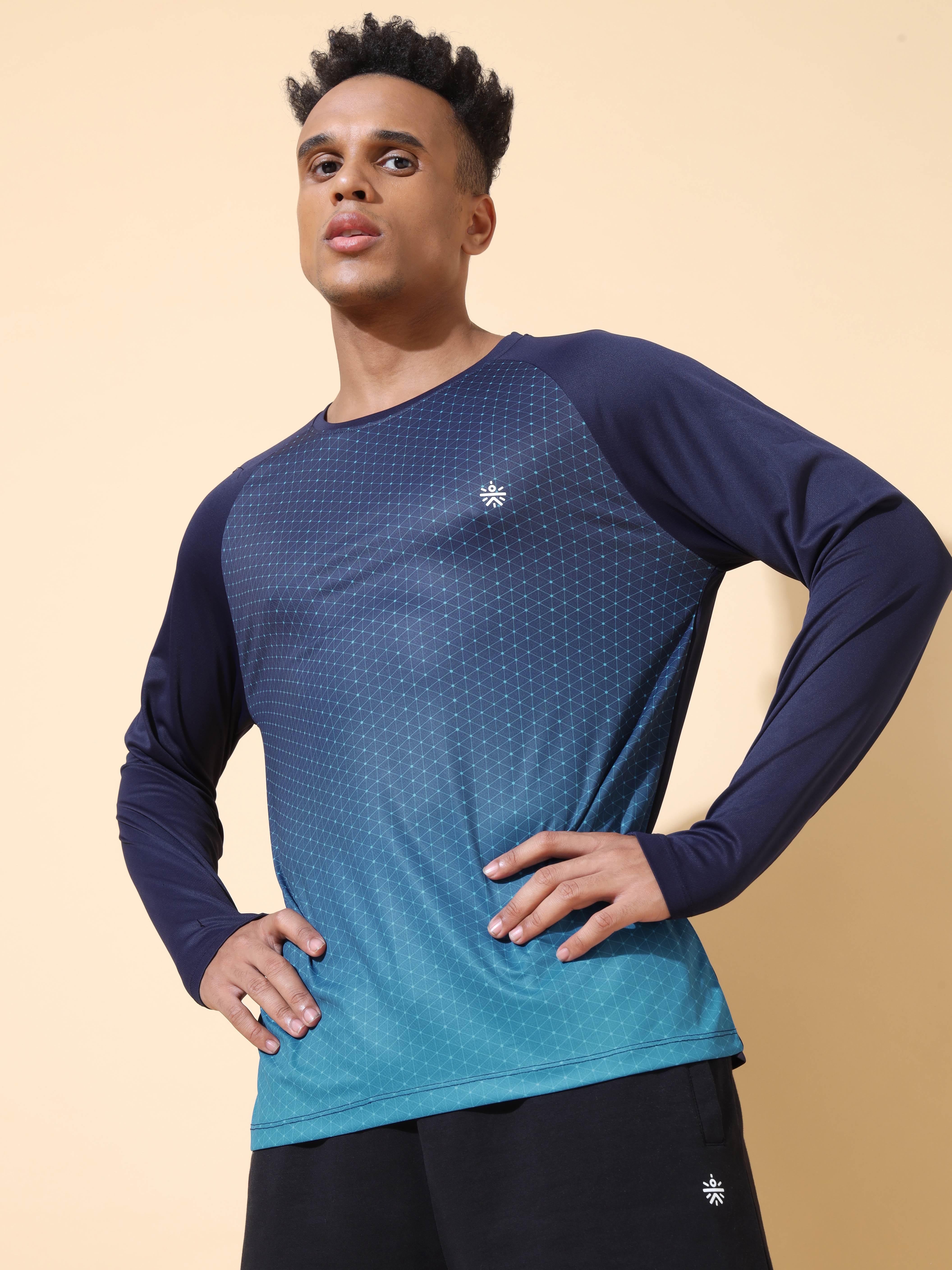 Ombre Active T-shirt with Thumbholes