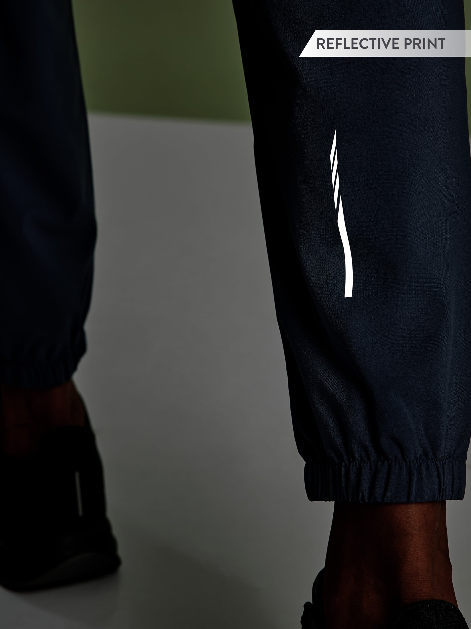 Running Joggers with Contrast Back Panel