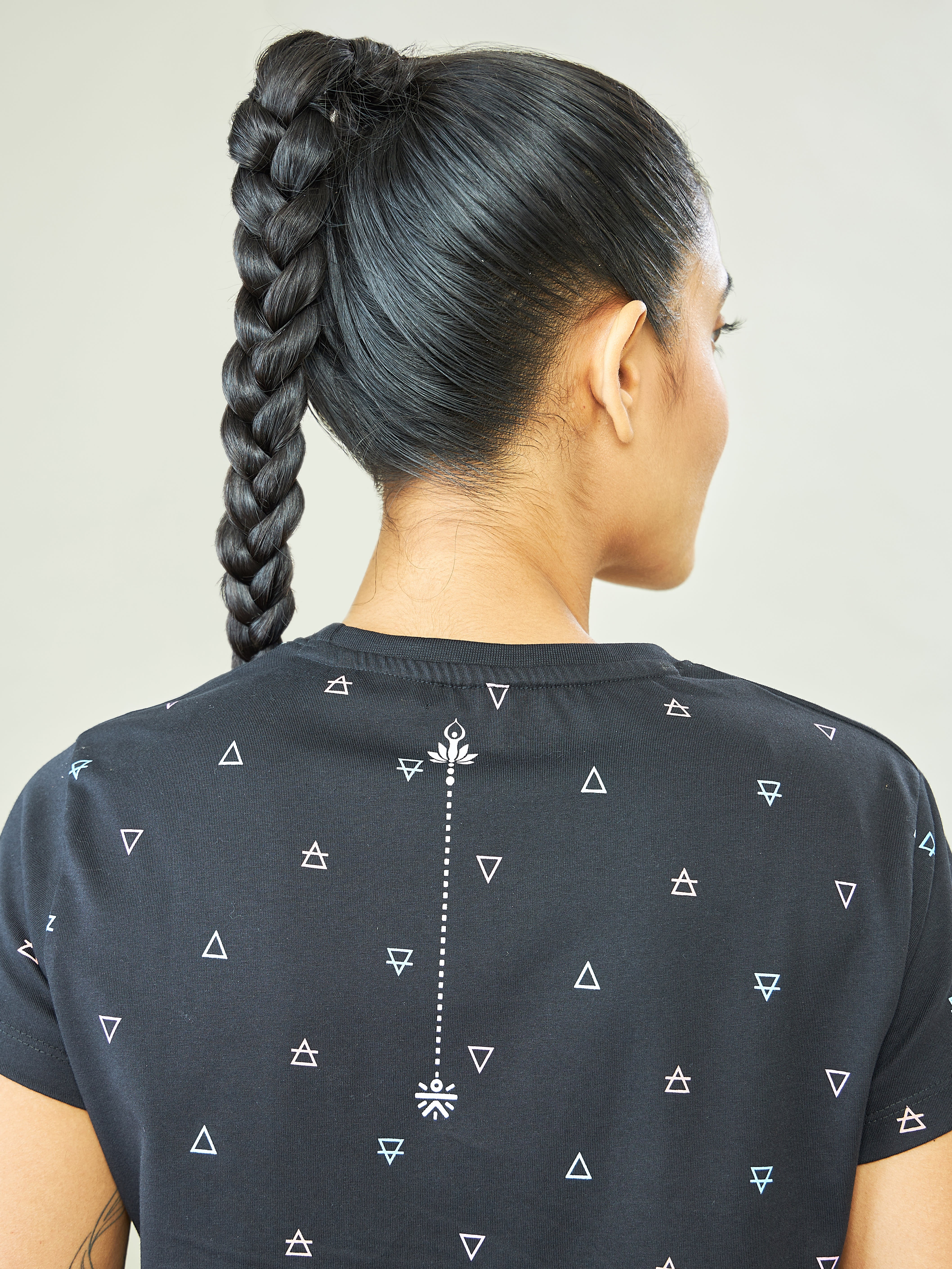 All Over Print Yoga T-shirt