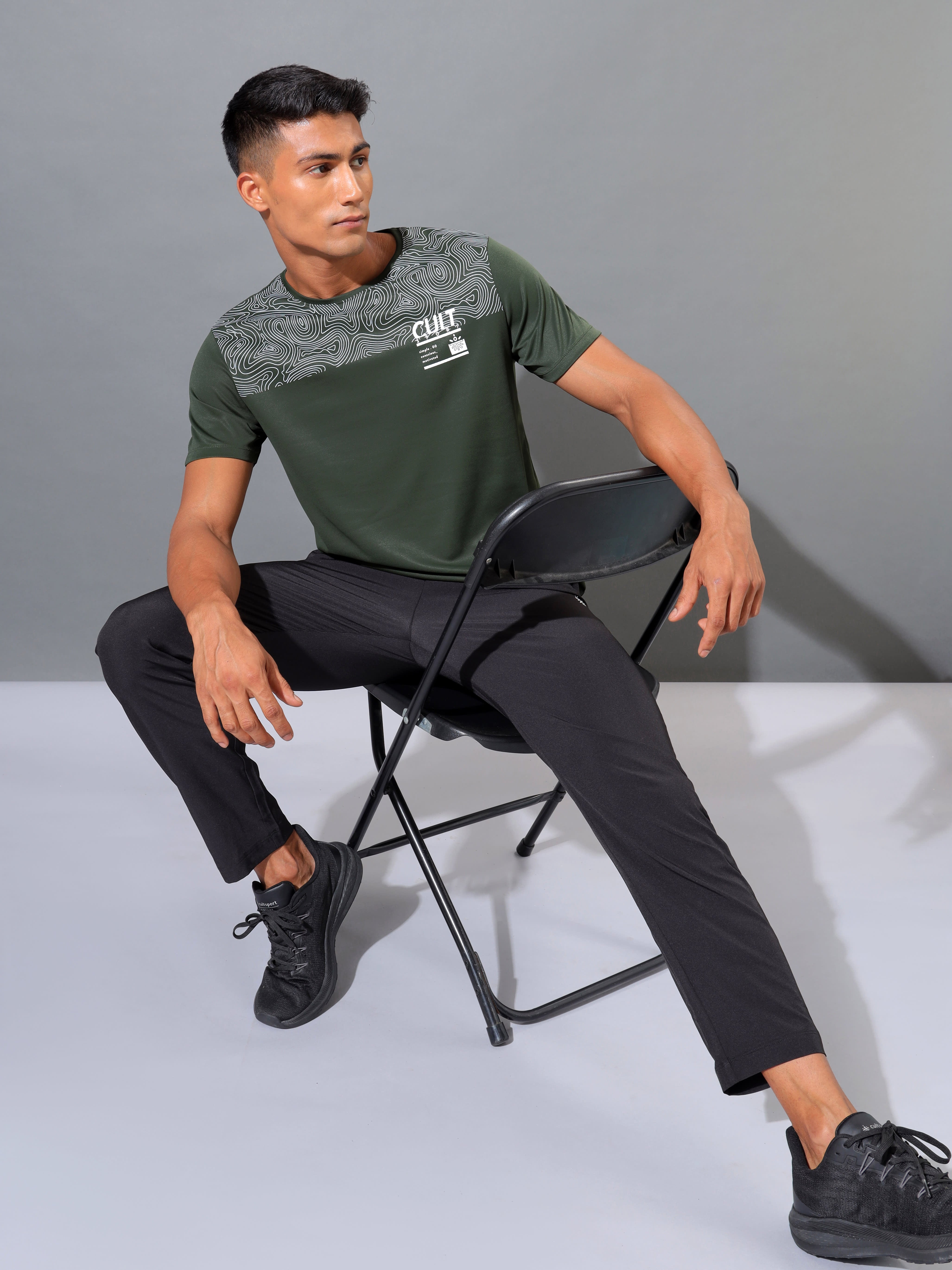 Active T-shirt with Placement Graphic