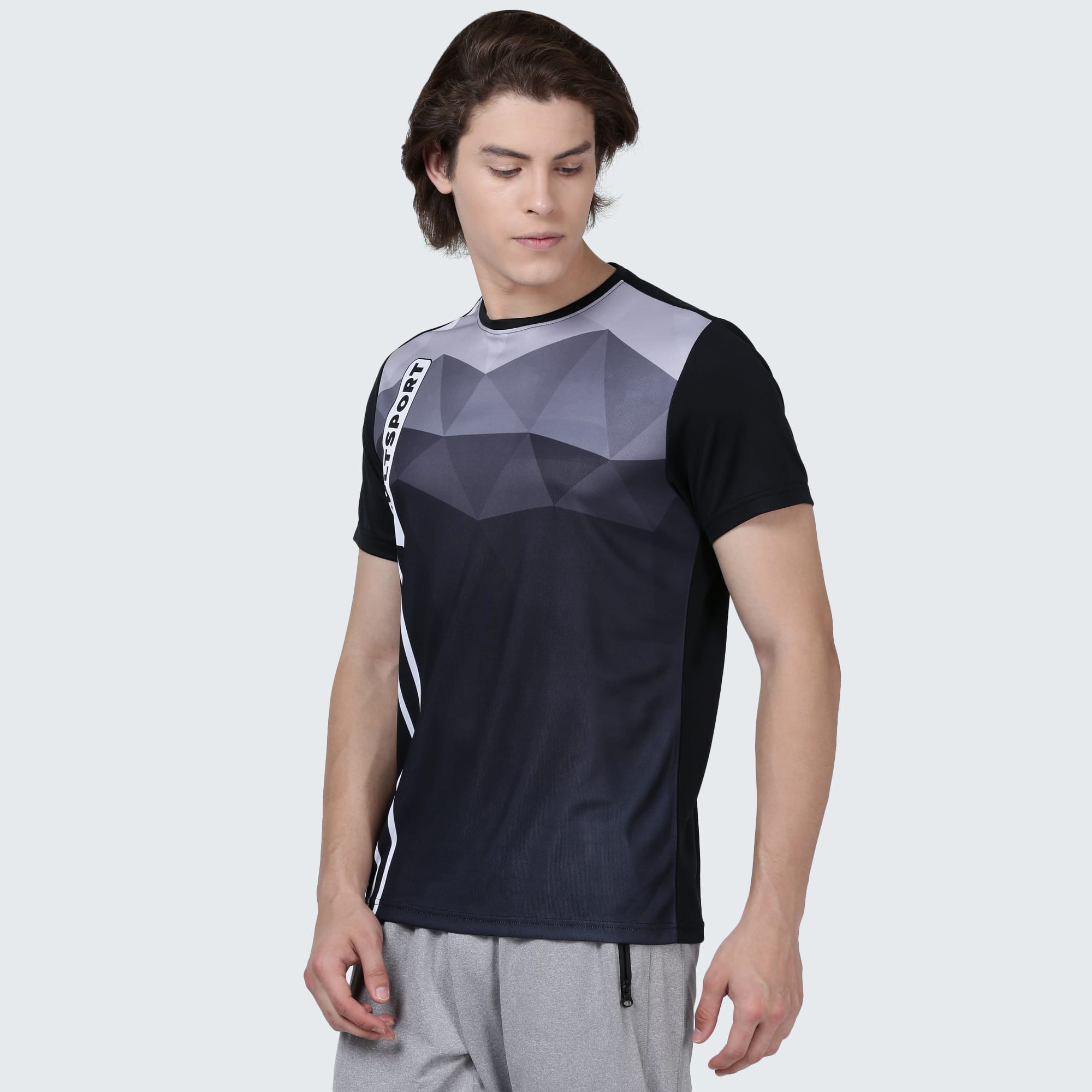 Dugout Prism Black Relaxed Tee