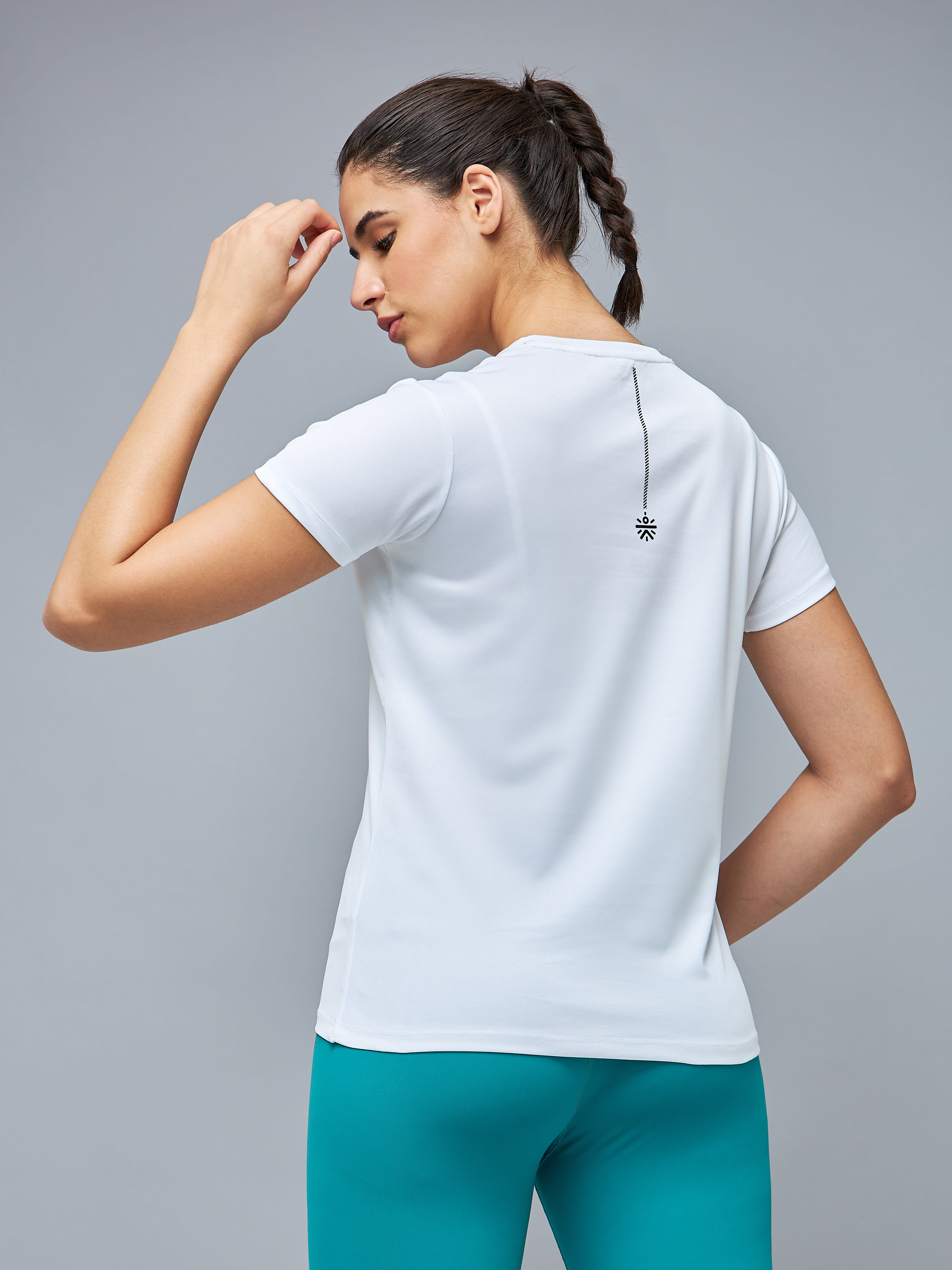 Graphic Print Workout T-shirt