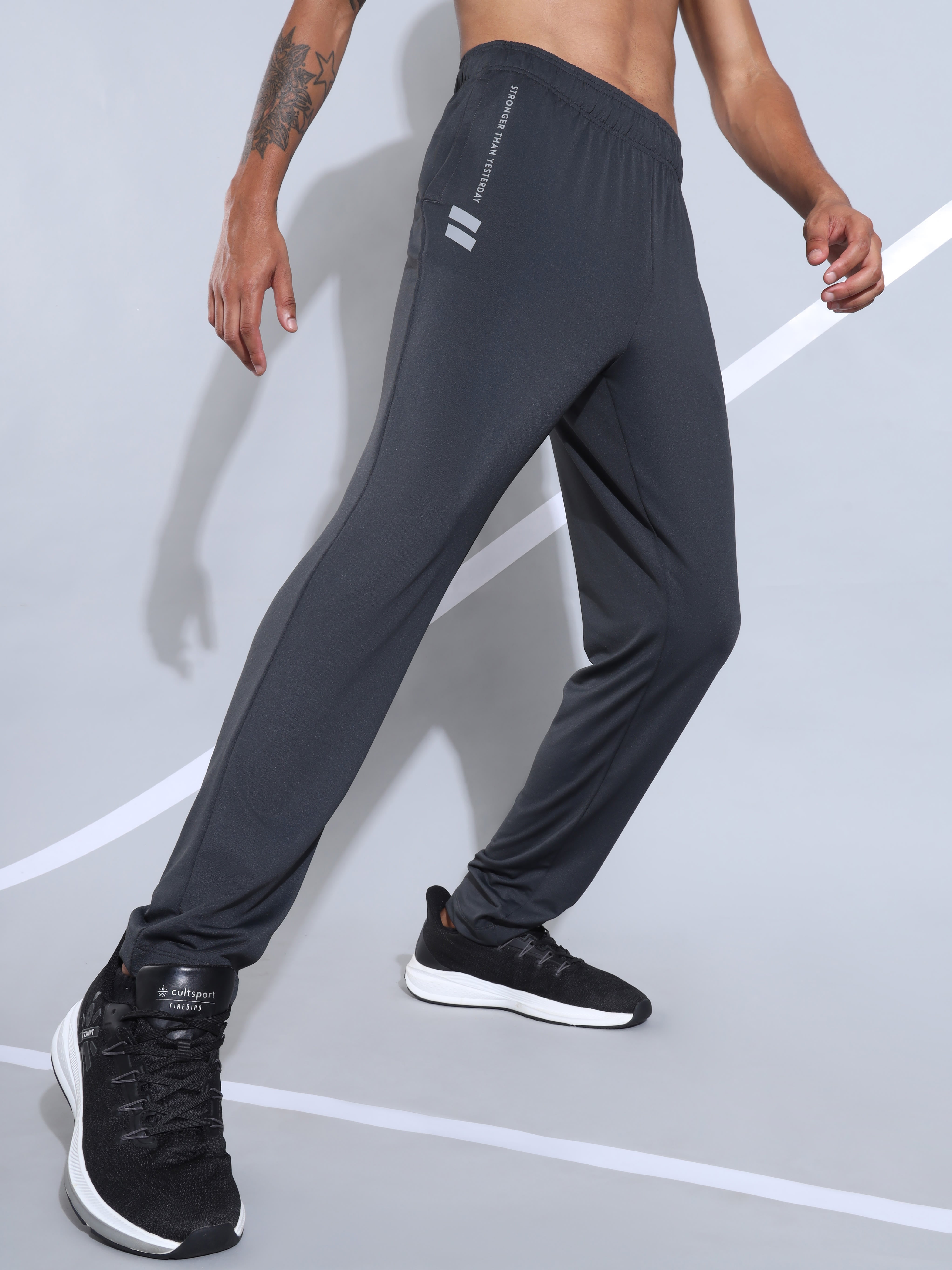 Performance Track Pants with Placement Print