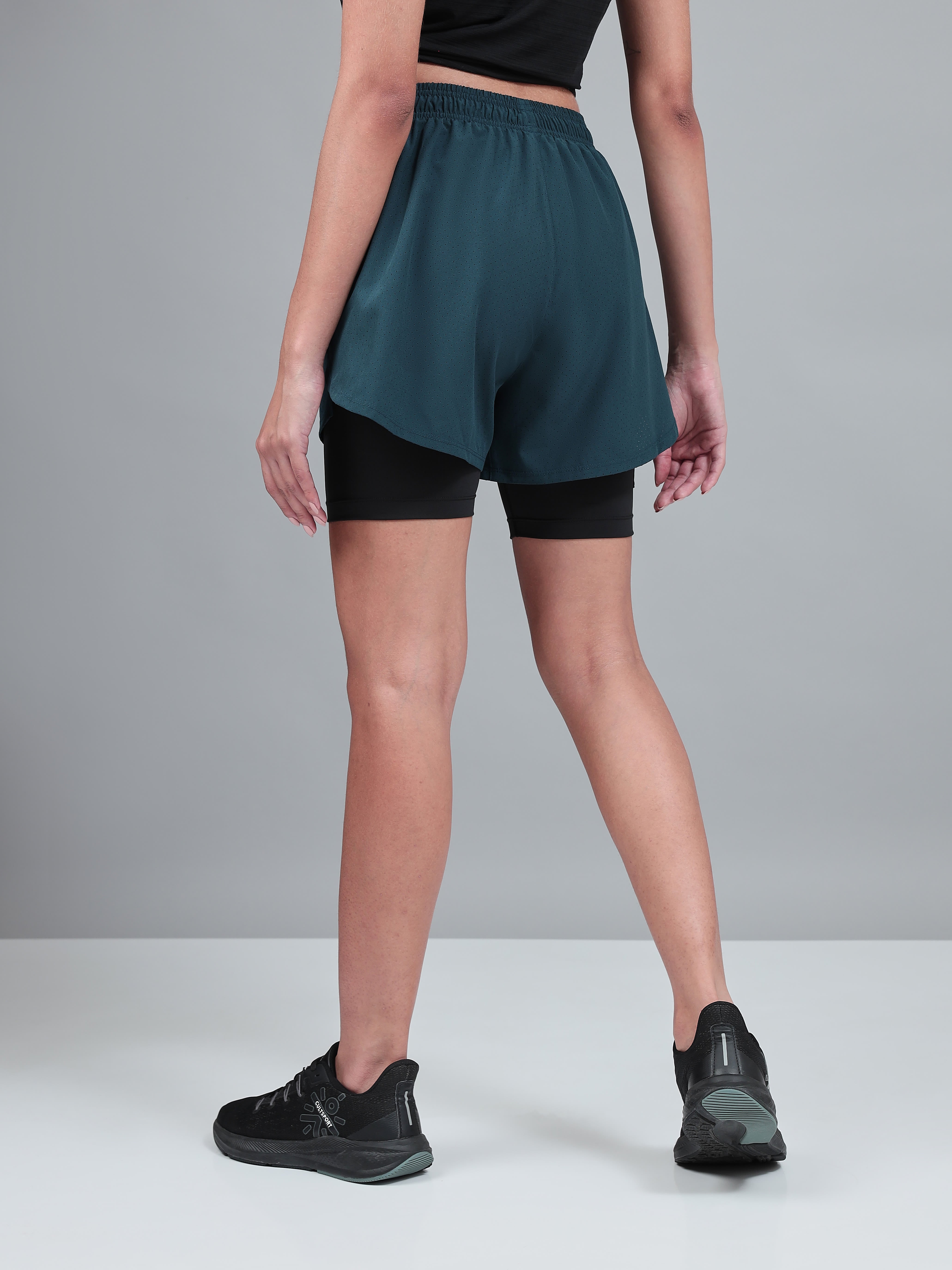 Running Shorts with Inner Tights