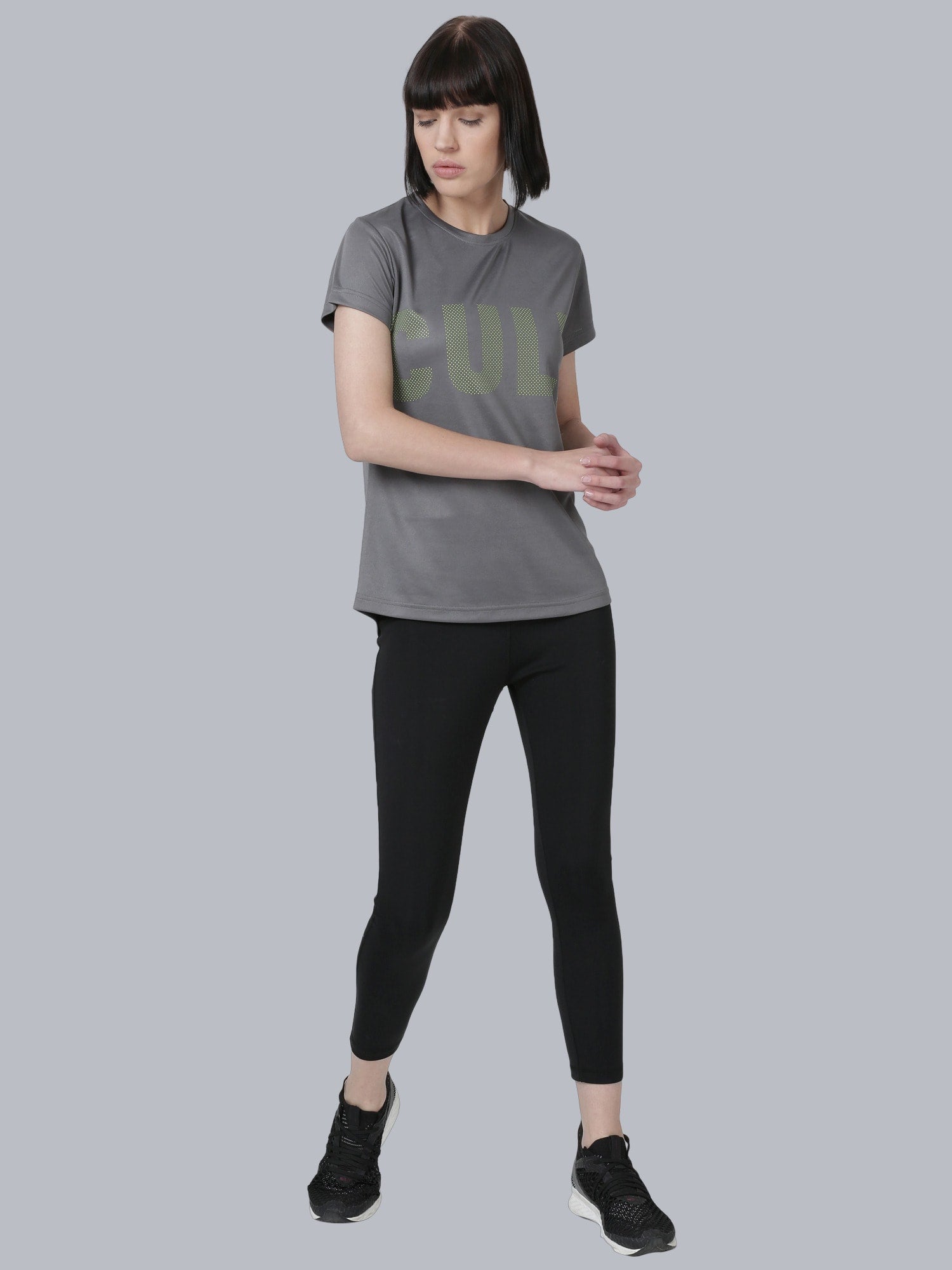 Cult Tribe Grey Running Tee