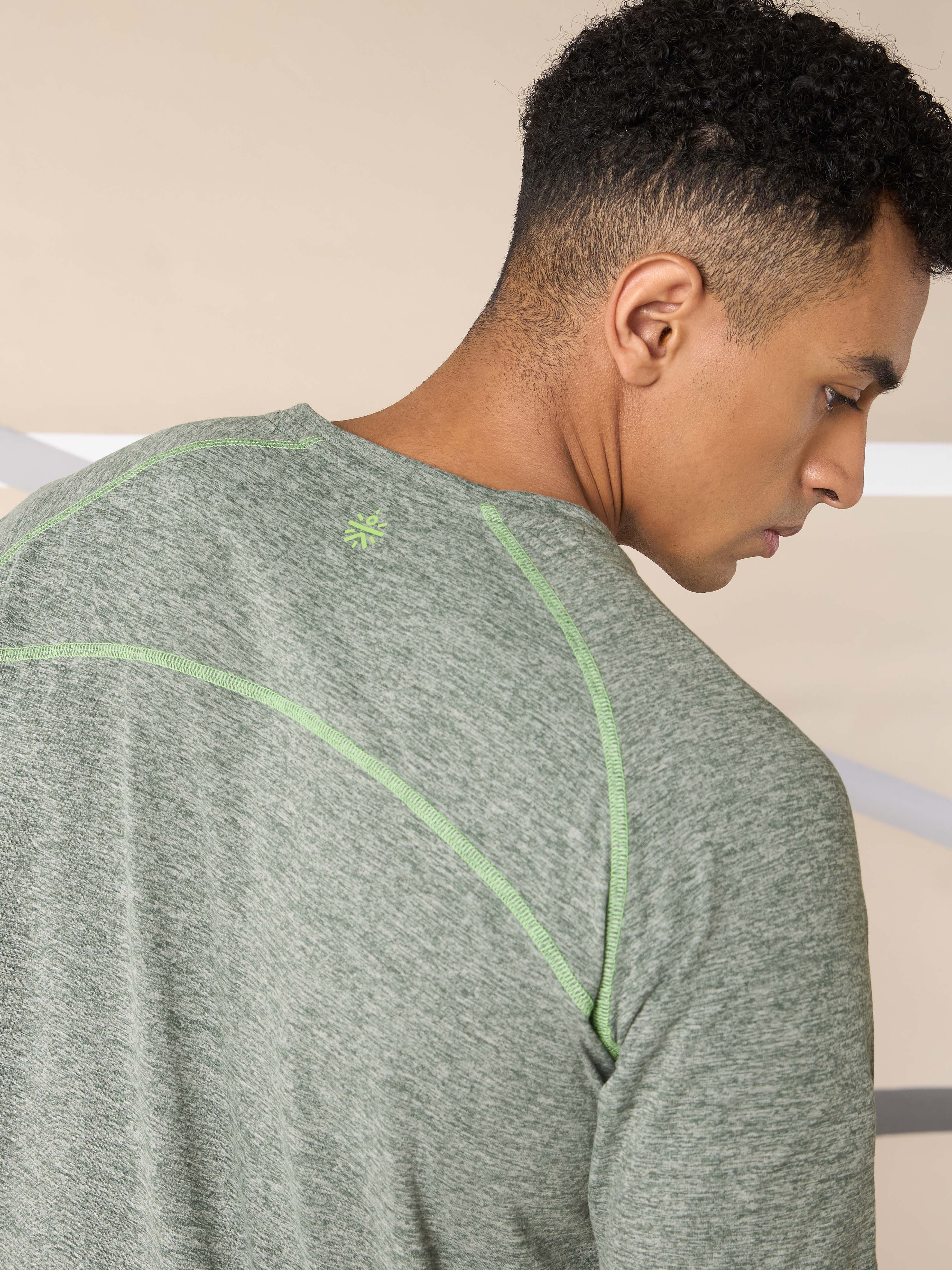 Men's Flex Olive Comfortech T-shirt