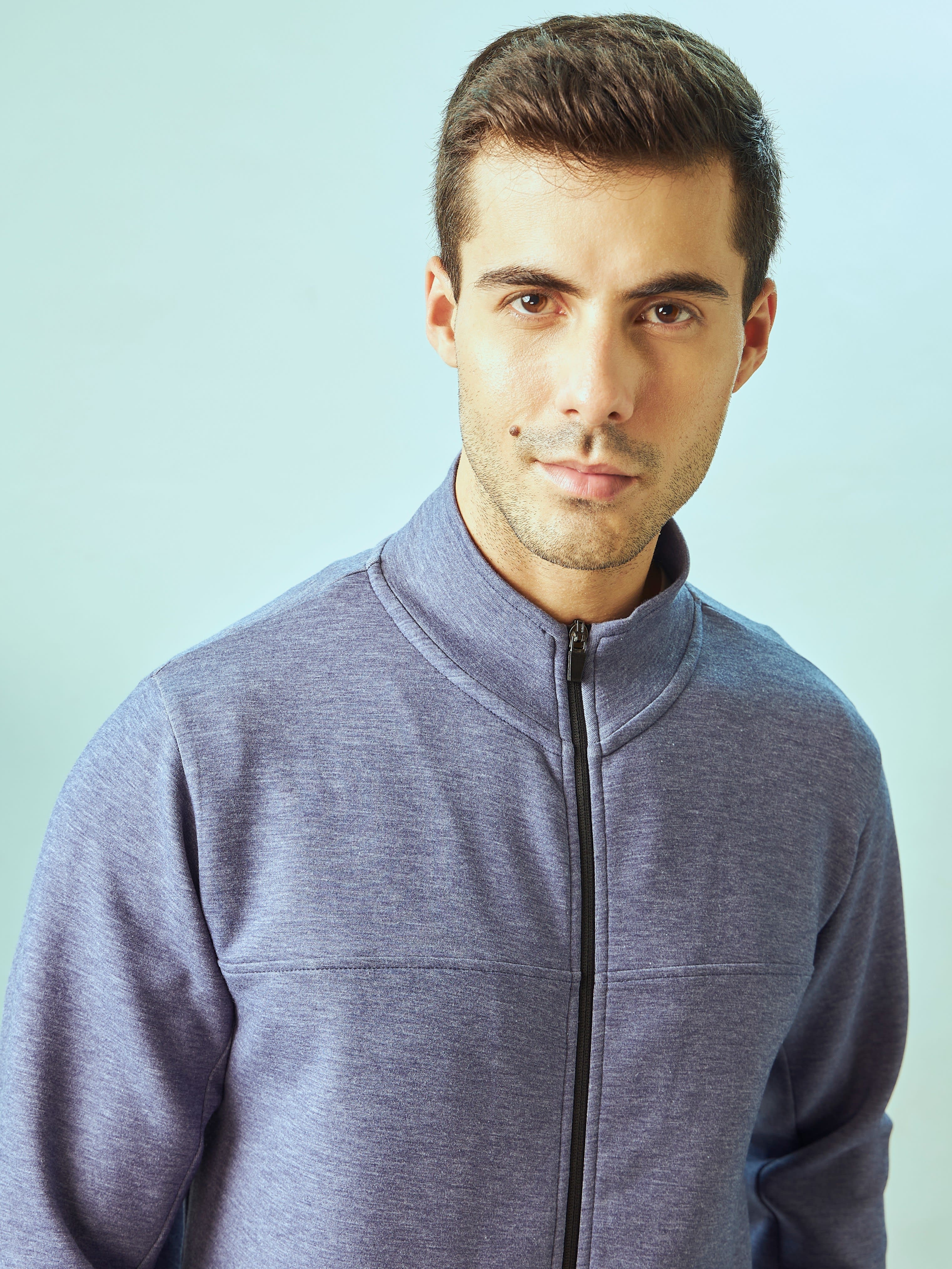 Zip-Front Jacket with Side Pockets