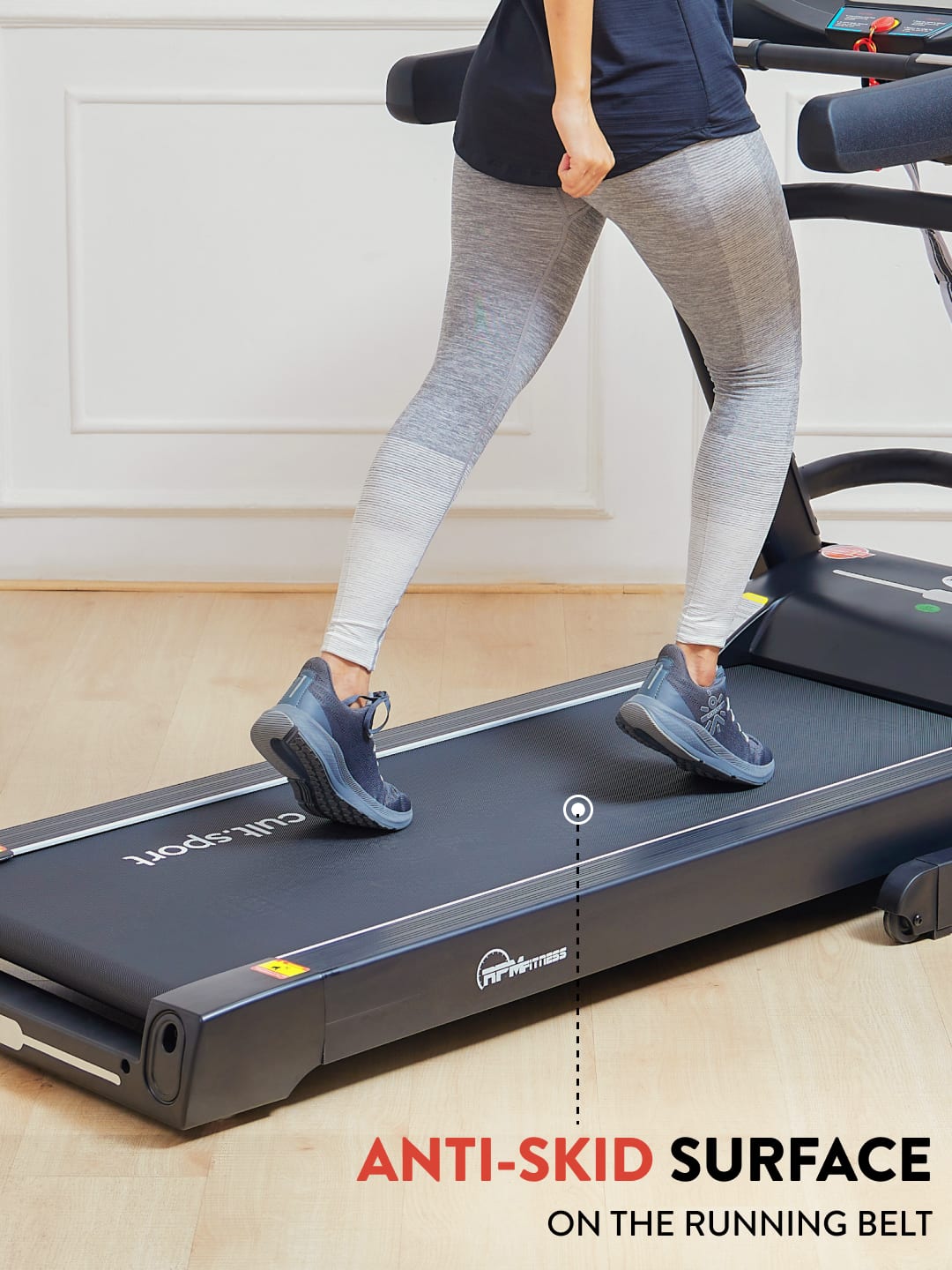 RPM757MI 5.5HP DC Treadmill | 15-level Auto-Incline & Massager | Max Weight-130kg | Max Speed-18kmph (with 6 months extended warranty)