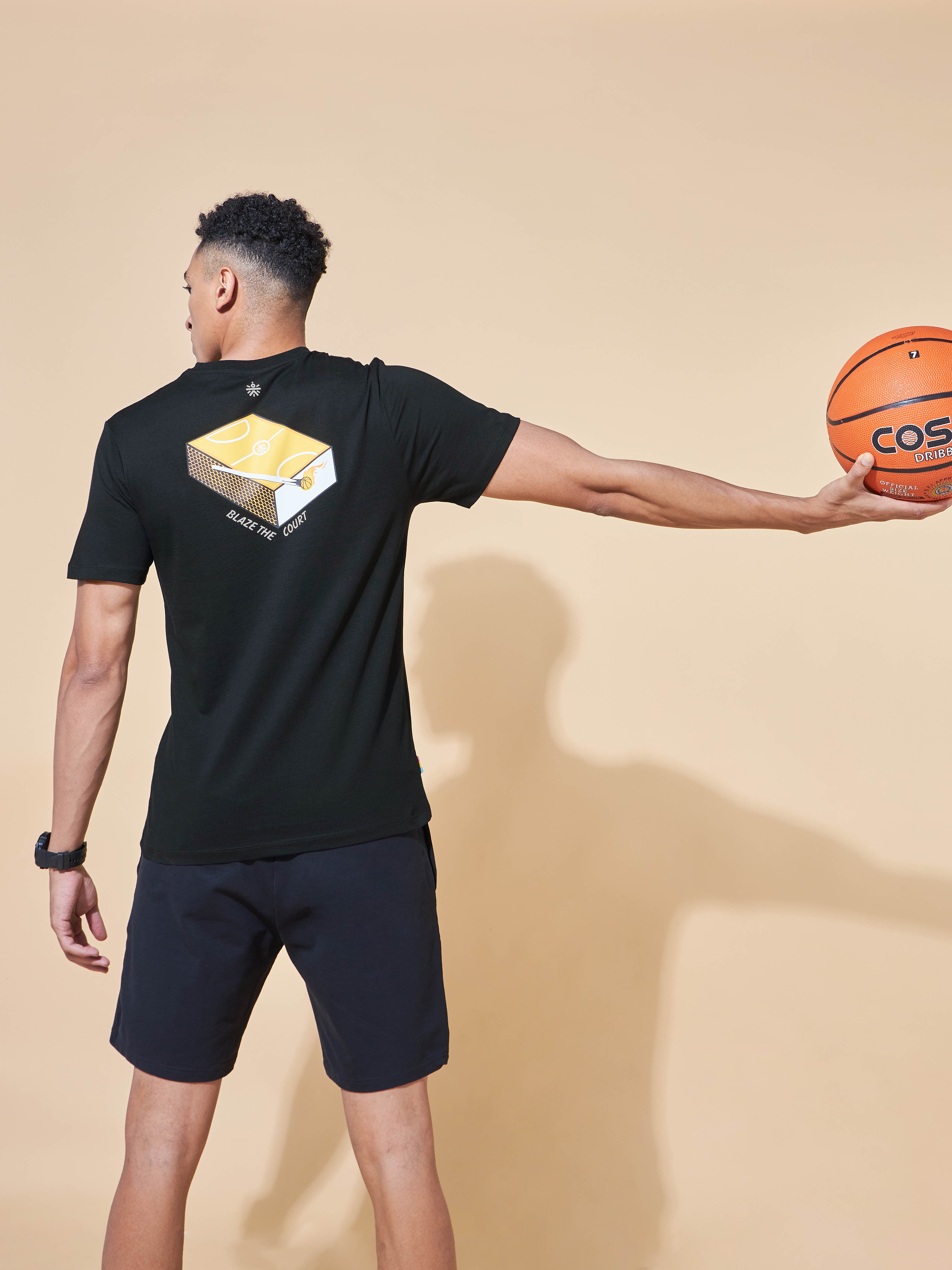 Blaze The Court Print T-shirt