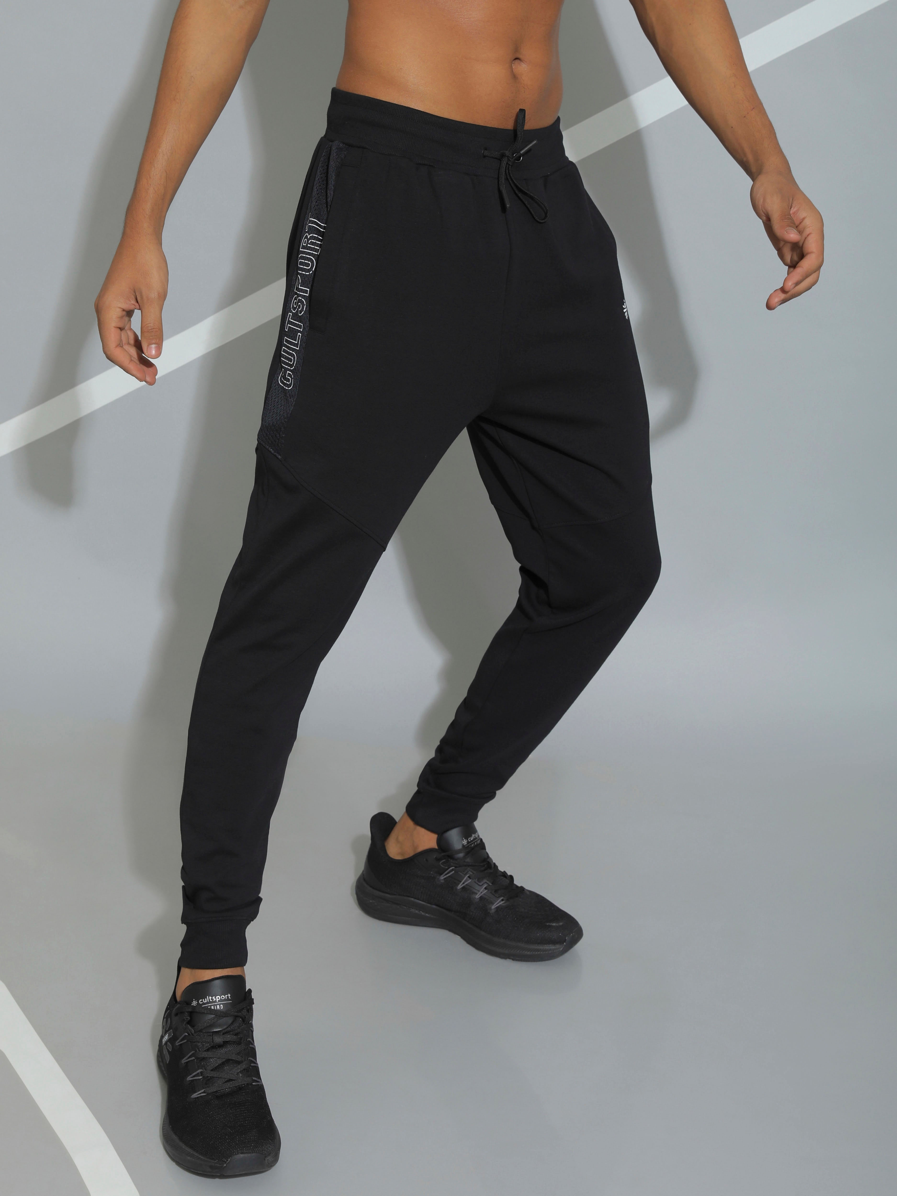 Mesh Panel Active Joggers