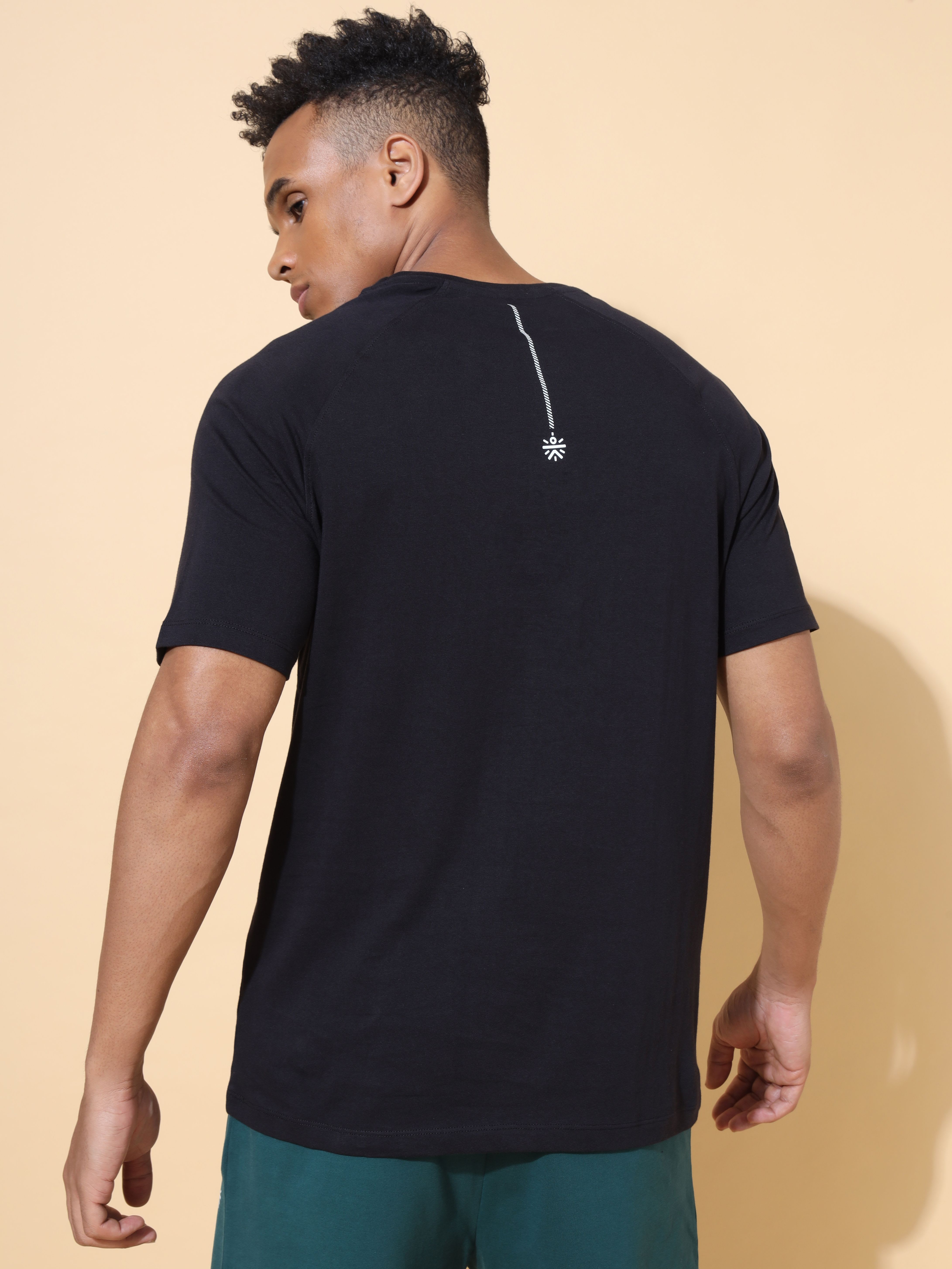 Raglan Sleeve Comfort T-shirt with Graphic