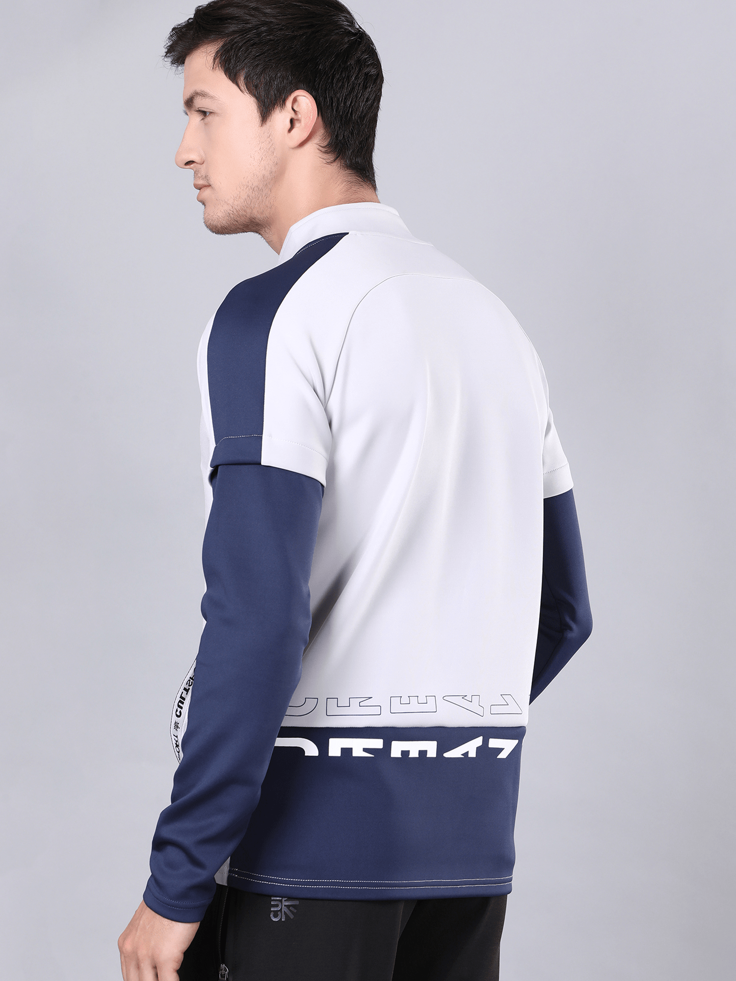 Blaze Navy and white Sweatshirt