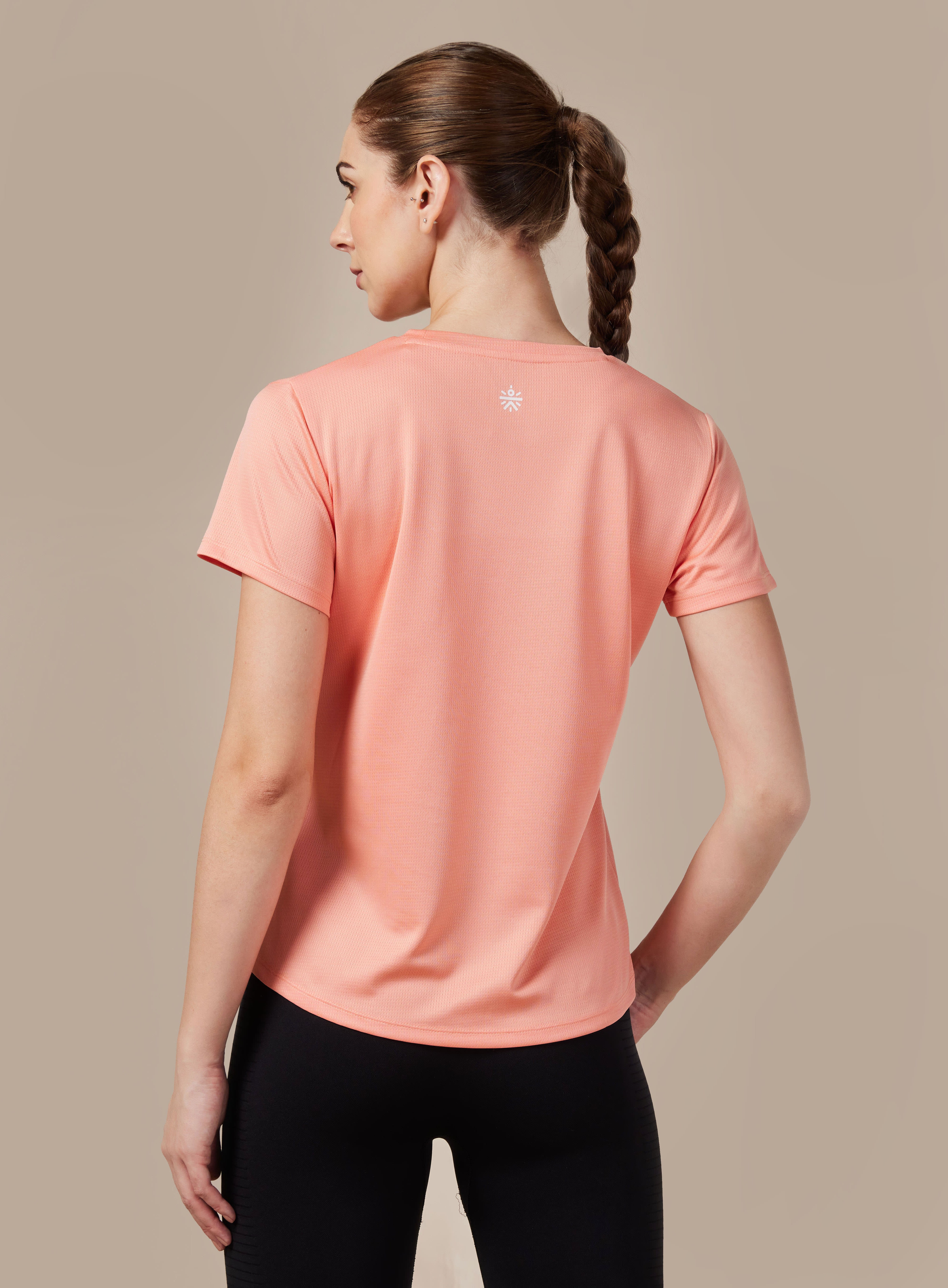 Women's Orange Performance T-shirt