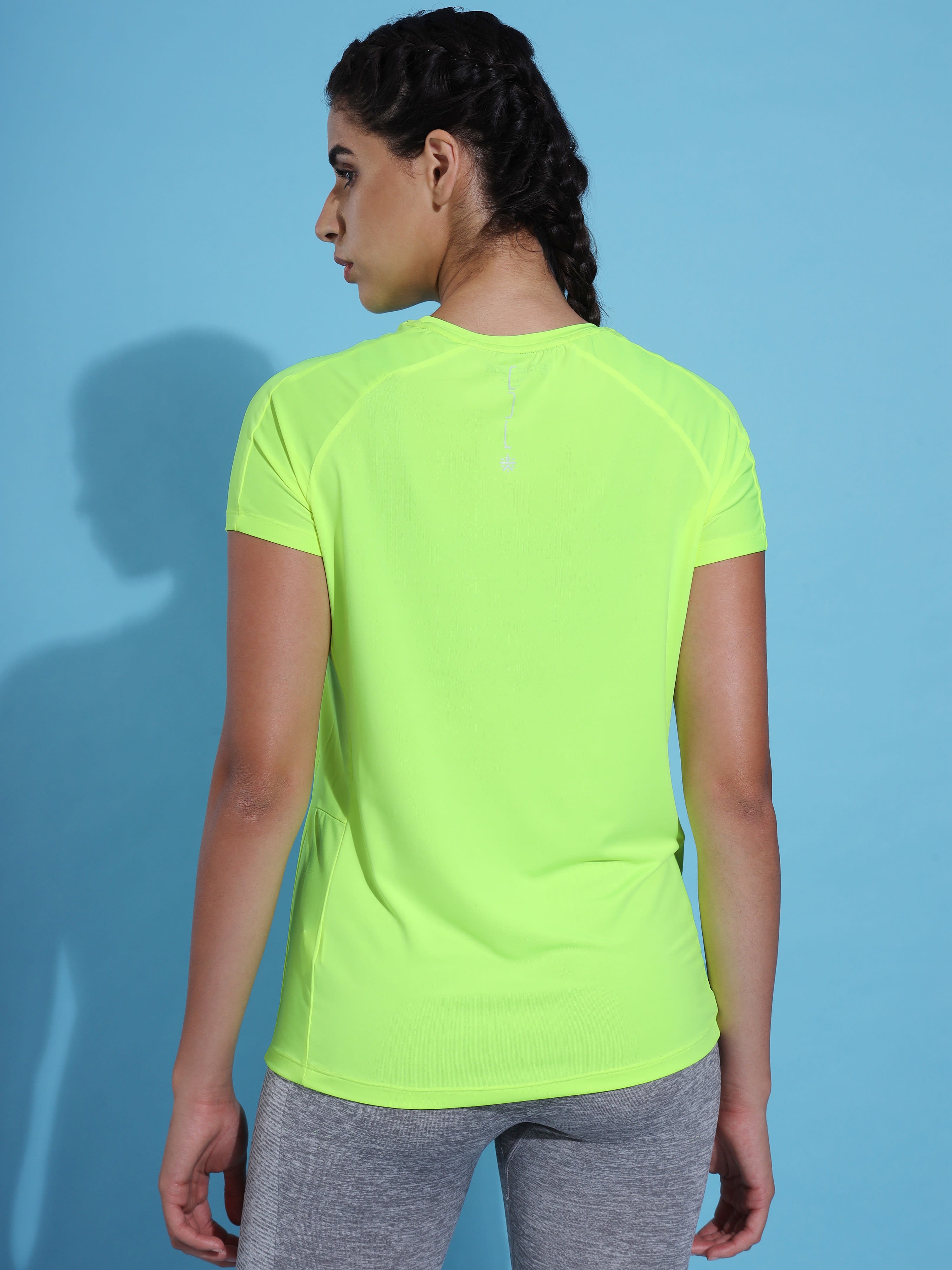 Typographic Print Running T-shirt