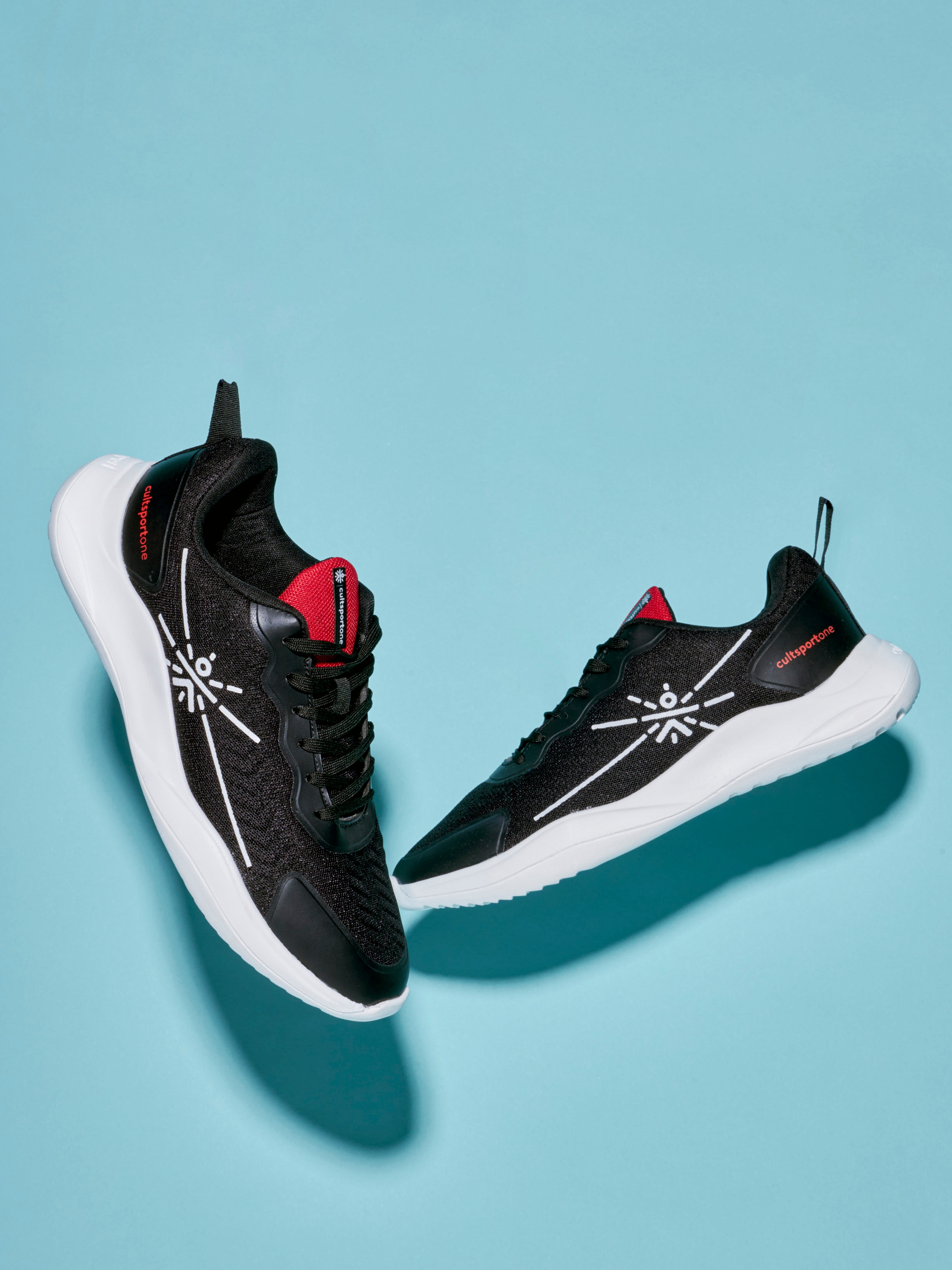 cult Lope Men Running Shoes - Black/Red