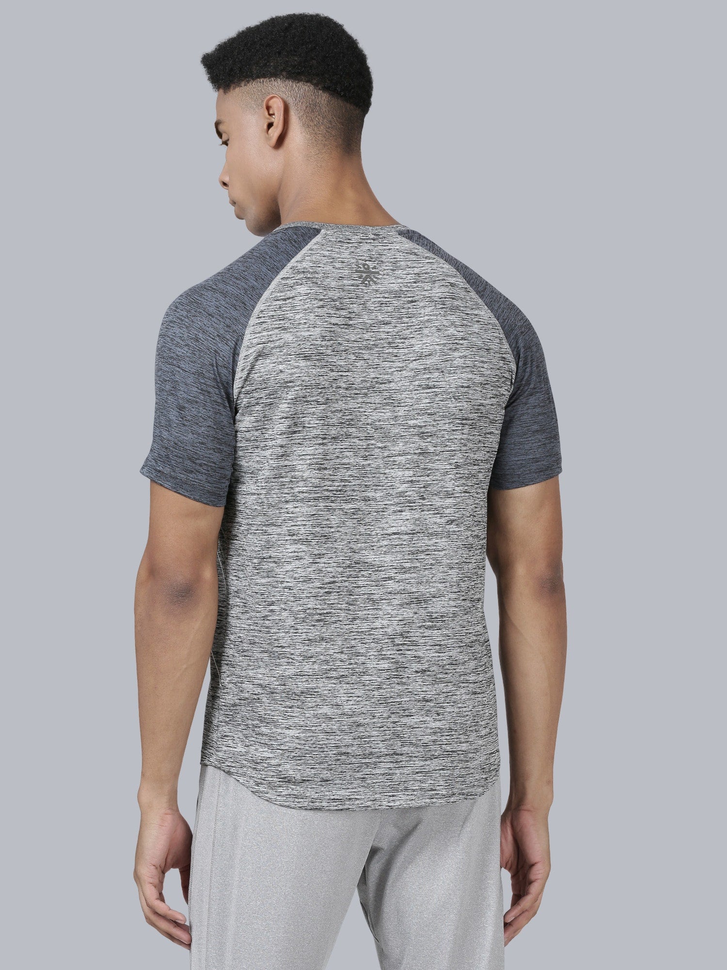 Signature 2-tone Grey Gym Tee
