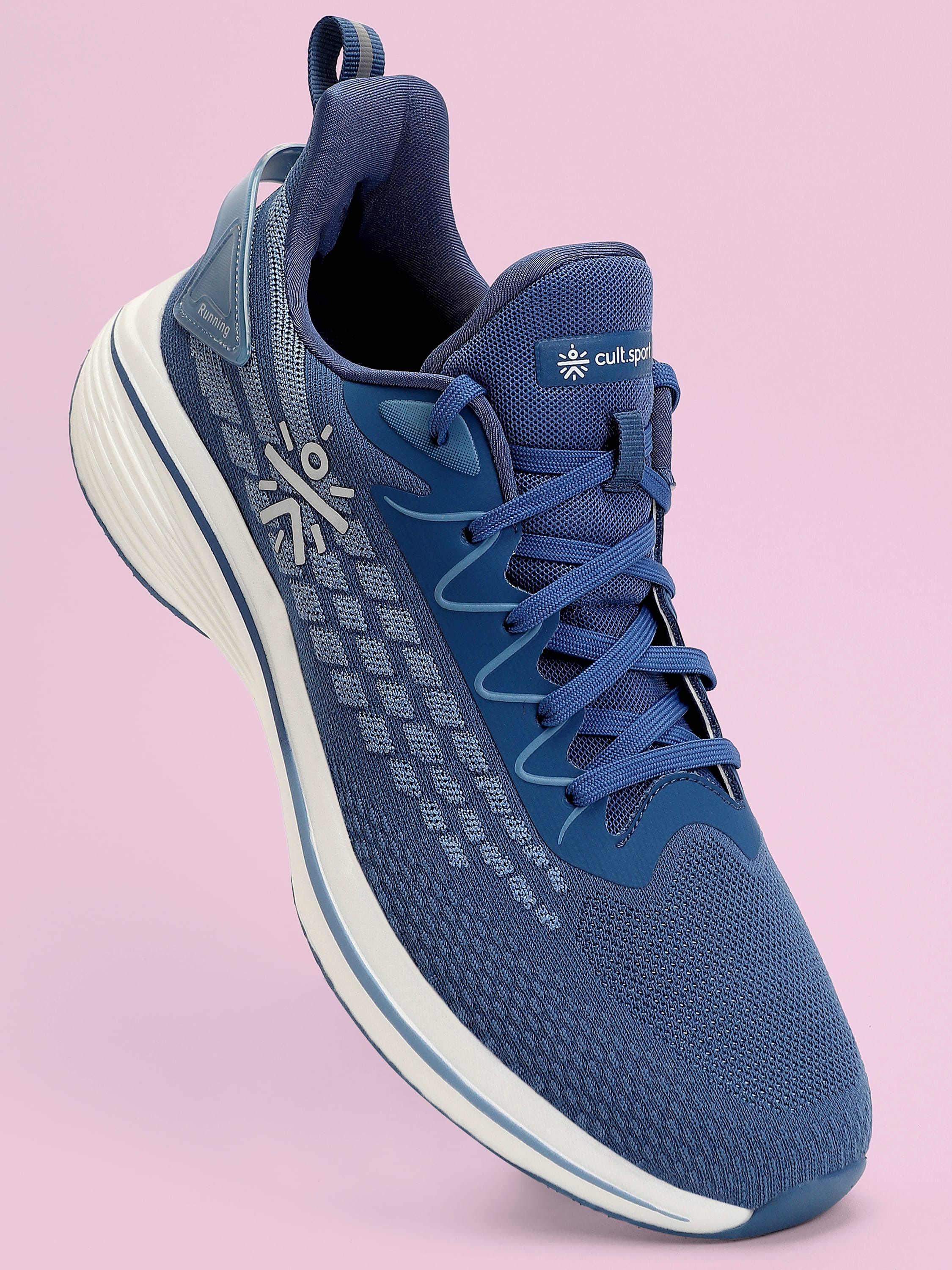 cult Active Men Running Shoes - Dusky Blue
