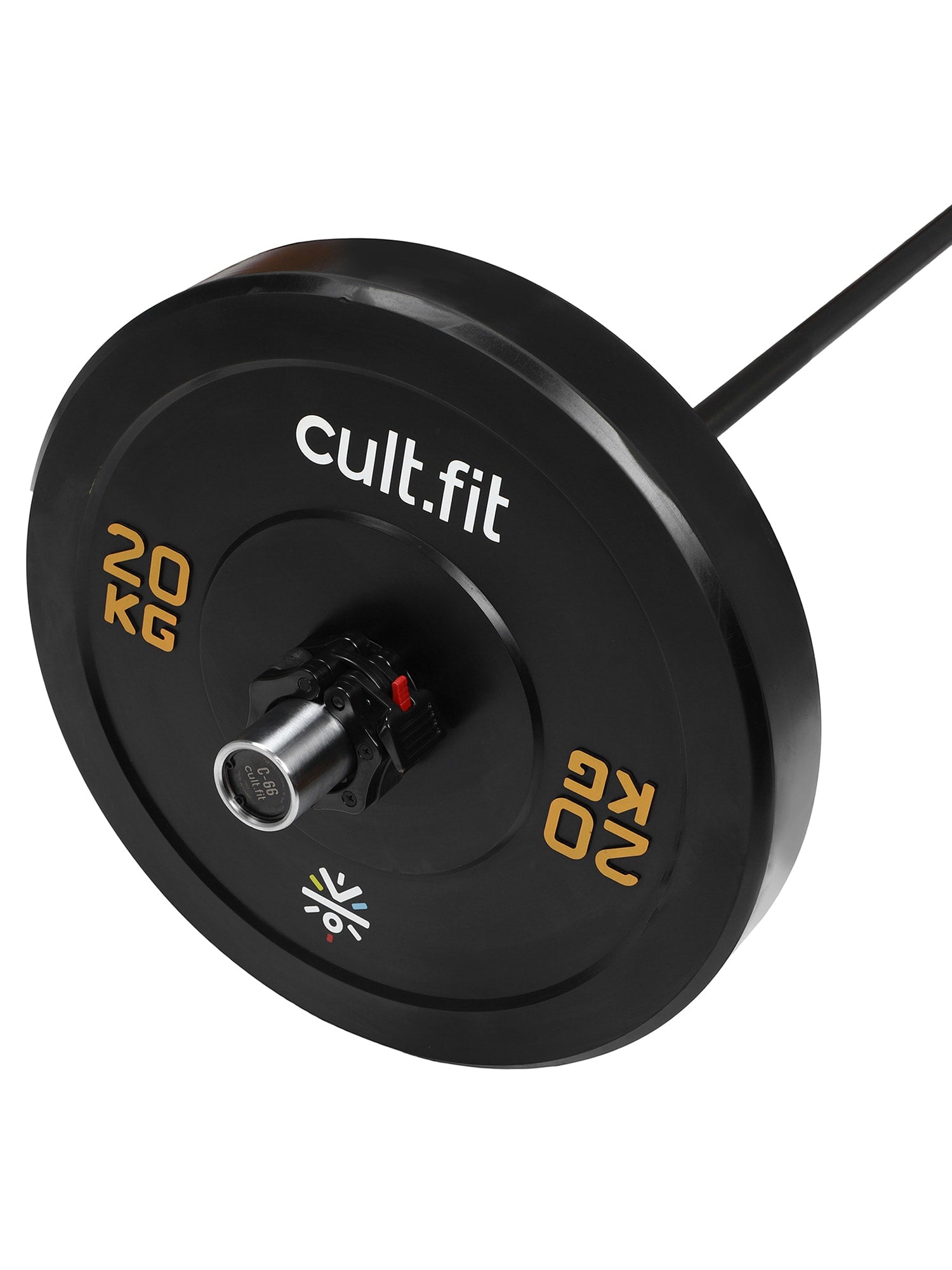 cult.fit Bumper Plate - 20 KG x 1 Pc