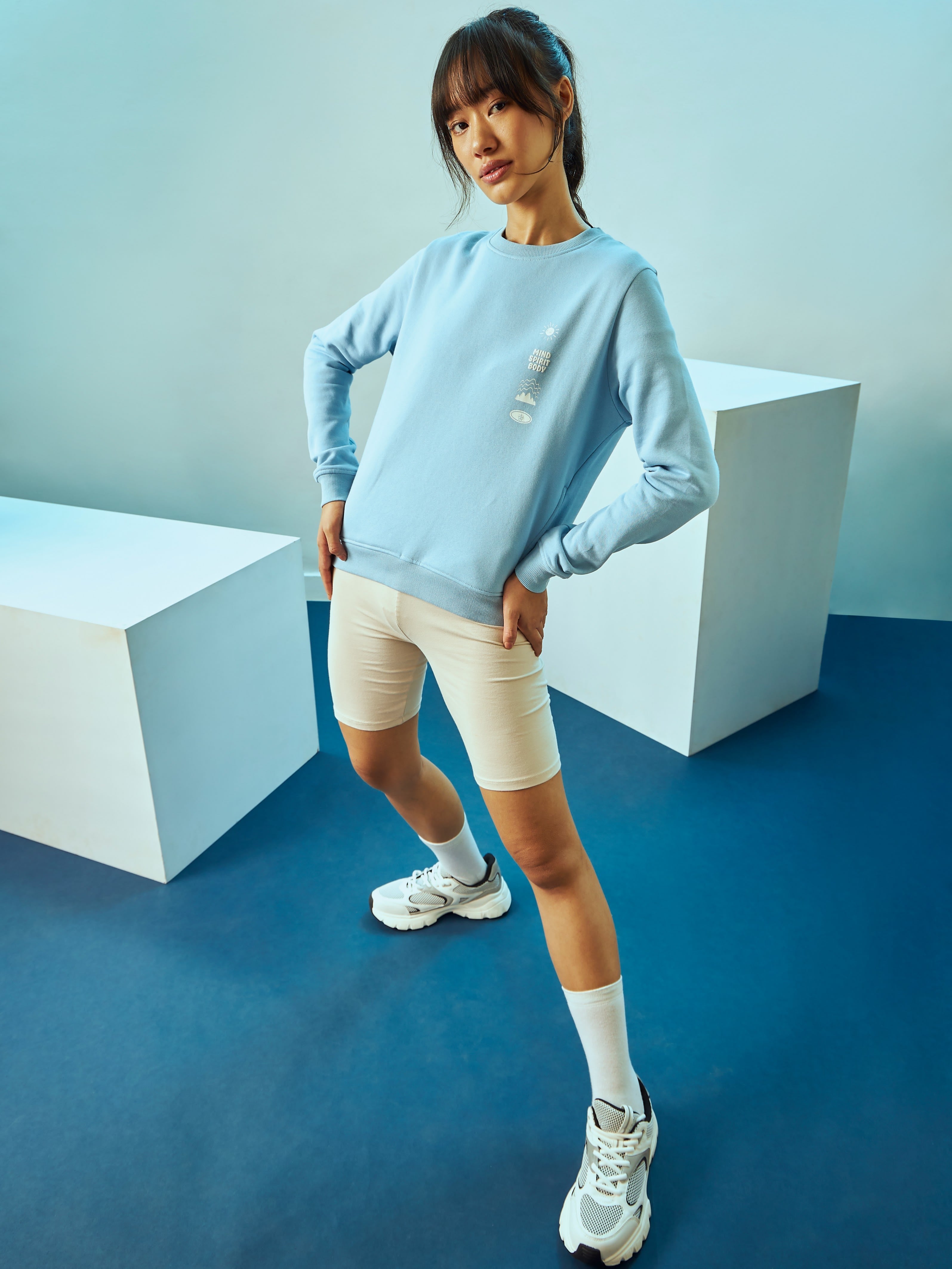 Sweatshirt with Kangaroo Pocket