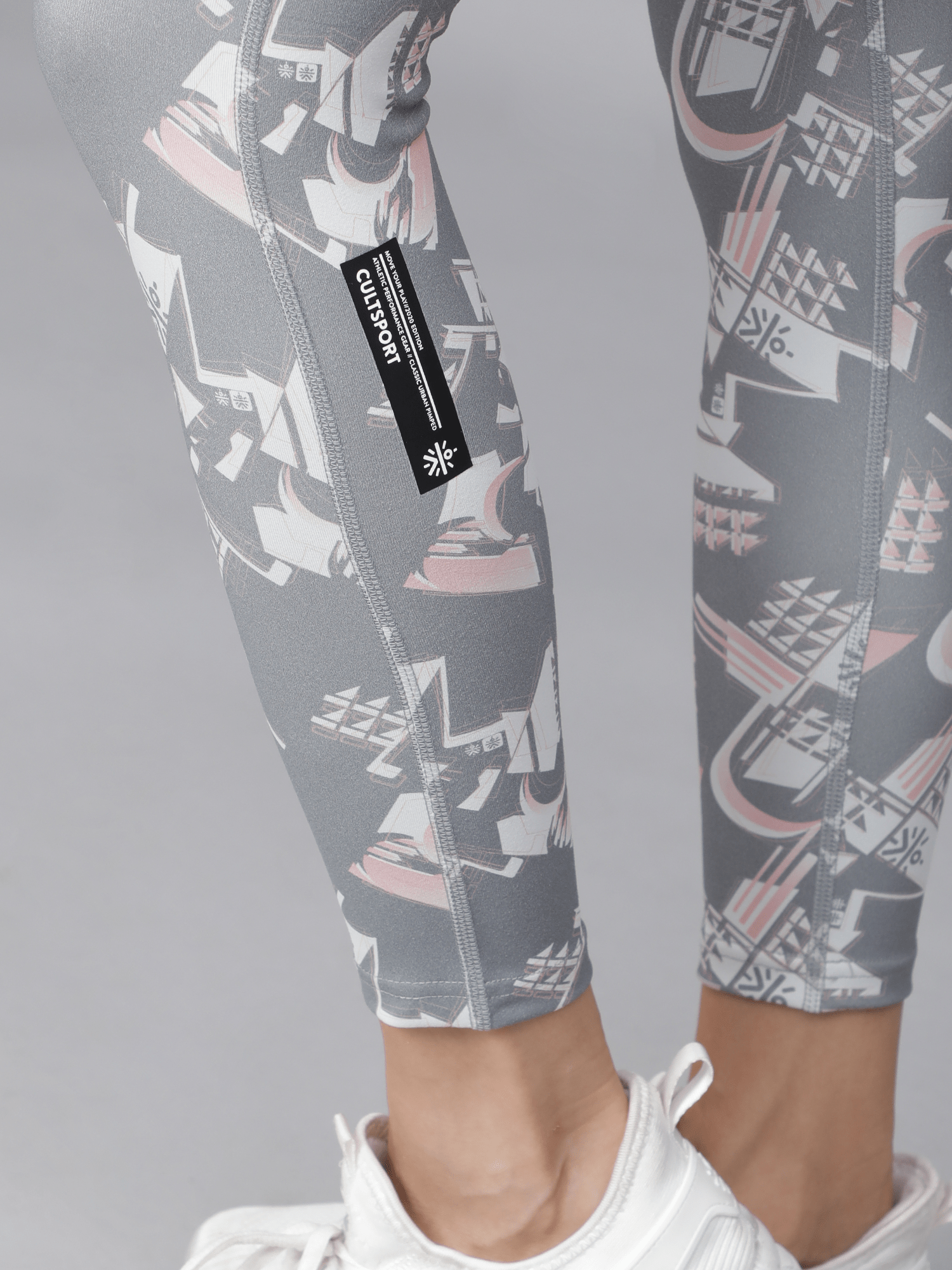 AbsoluteFit CrossLift Printed Workout Leggings