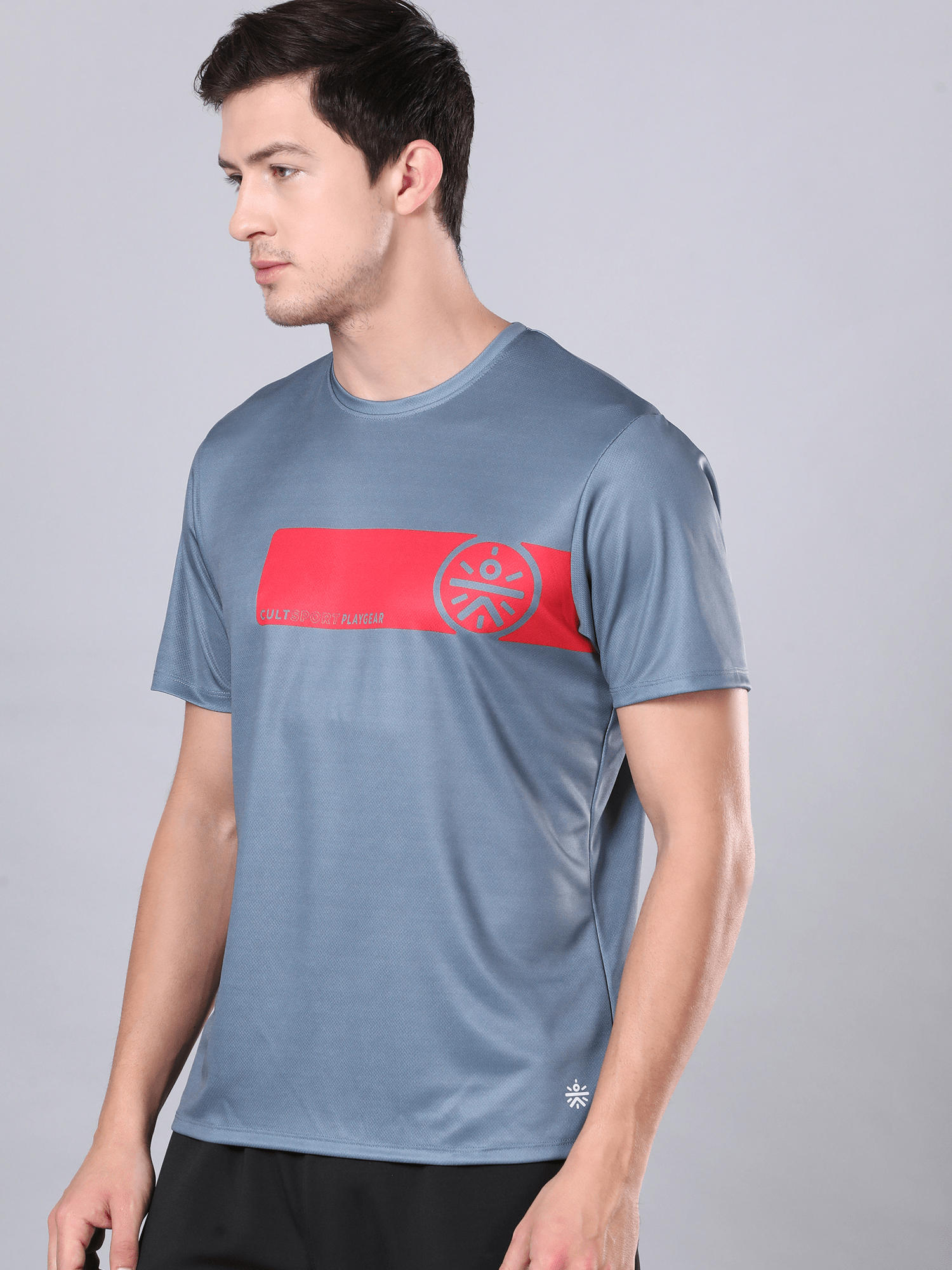 Dugout Tile Grey Workout Tee