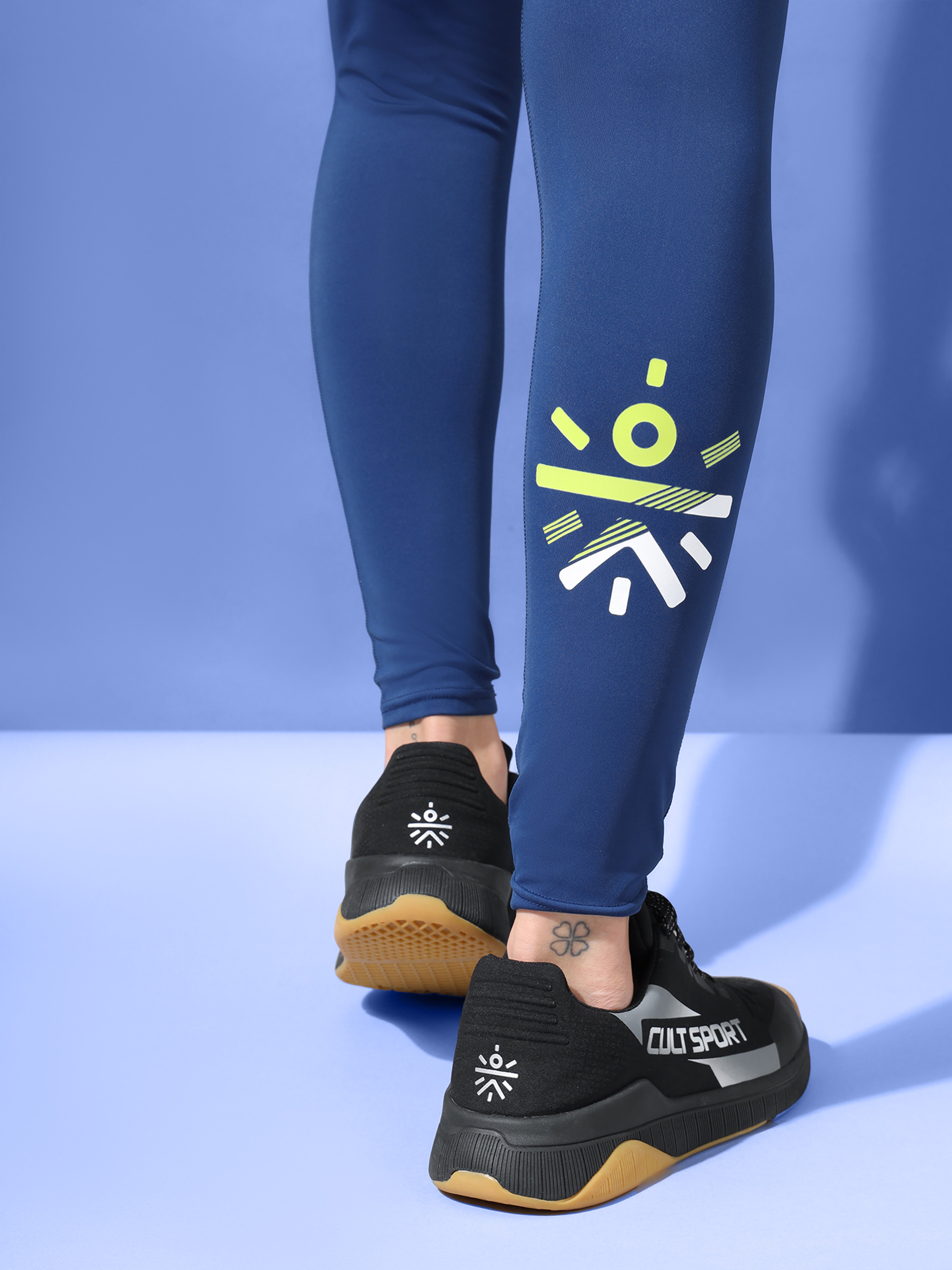 Pack of 2 High Waist Compression Tights