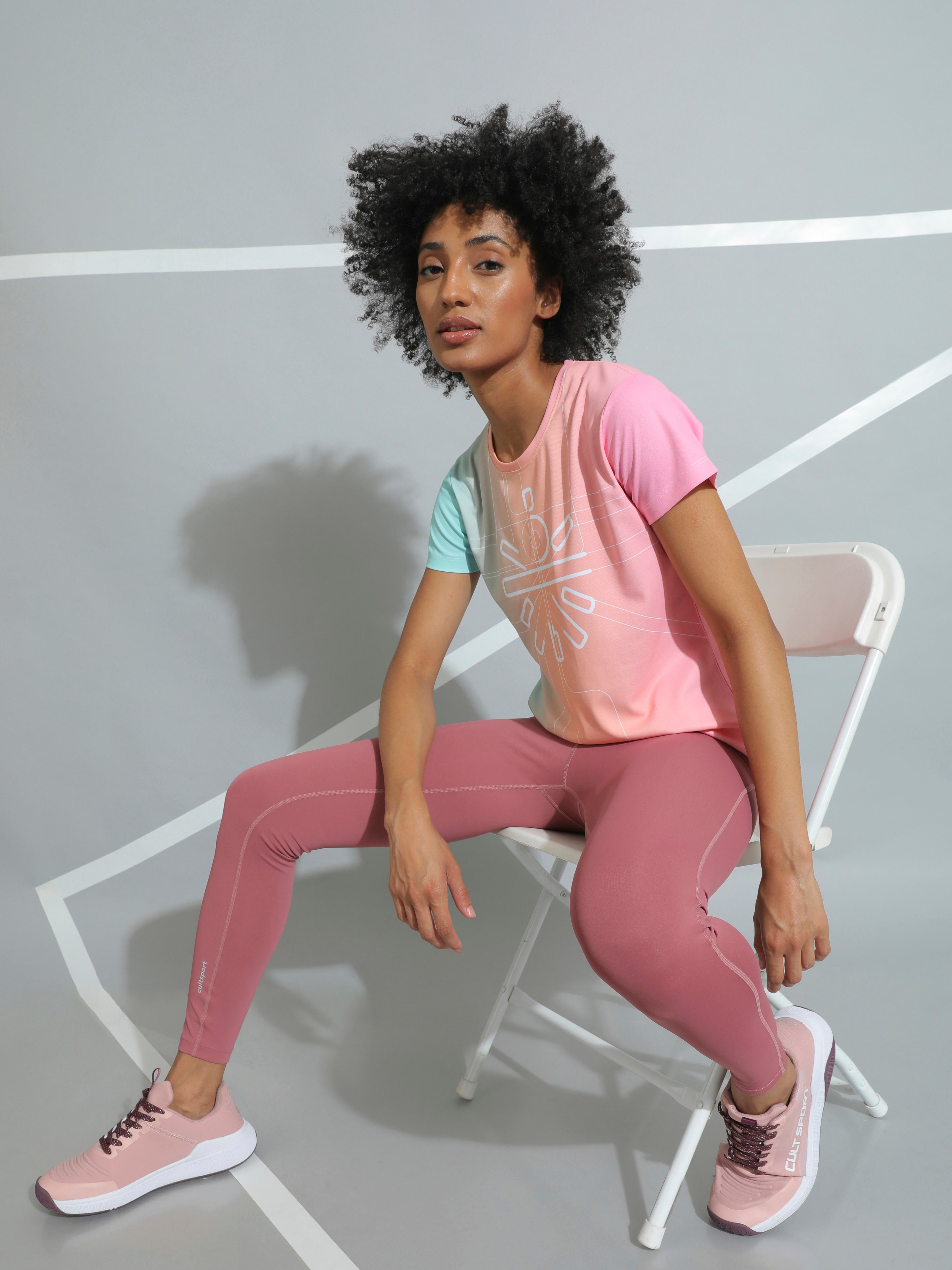 Ombre Logo Active T-shirt