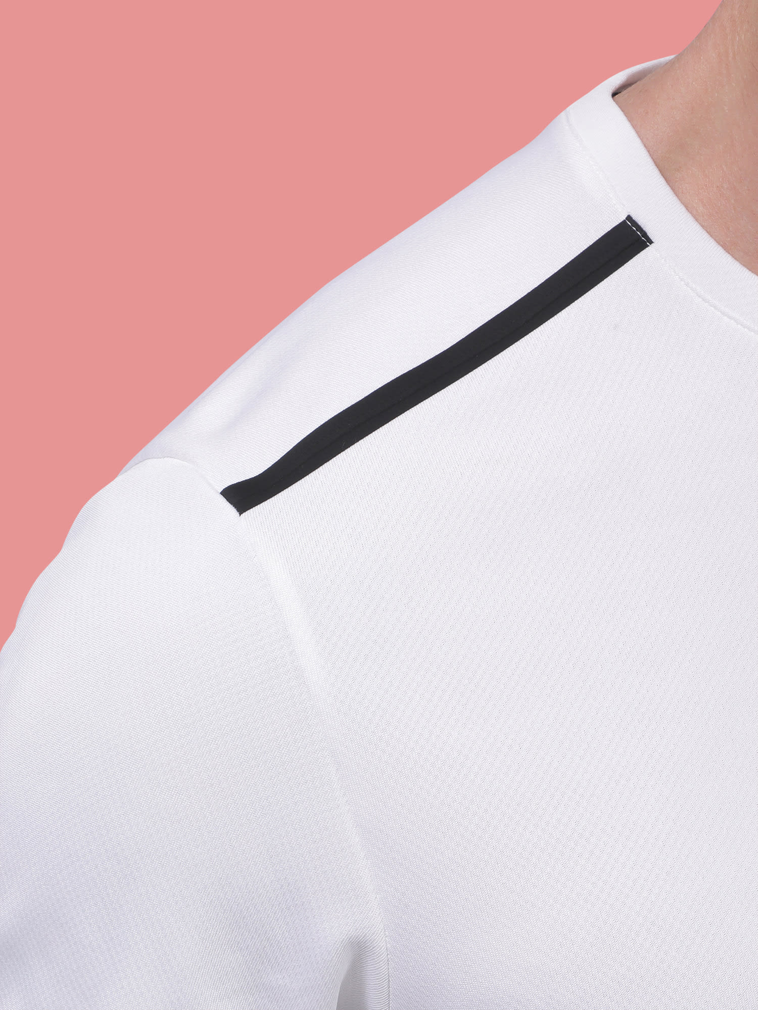 Vital Blaze White Running Relaxed Tee