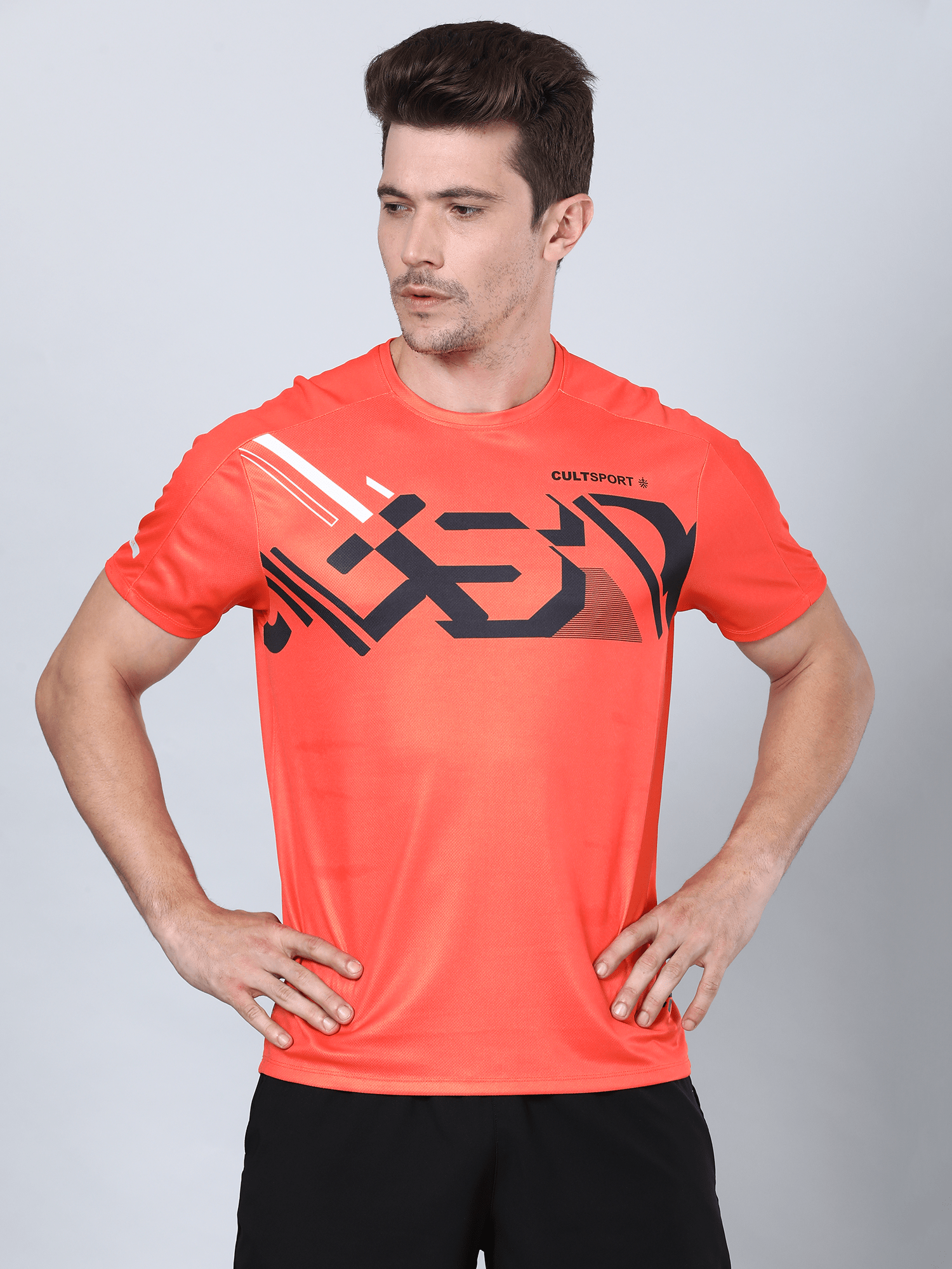 Dugout Hiero Orange Gym Tee