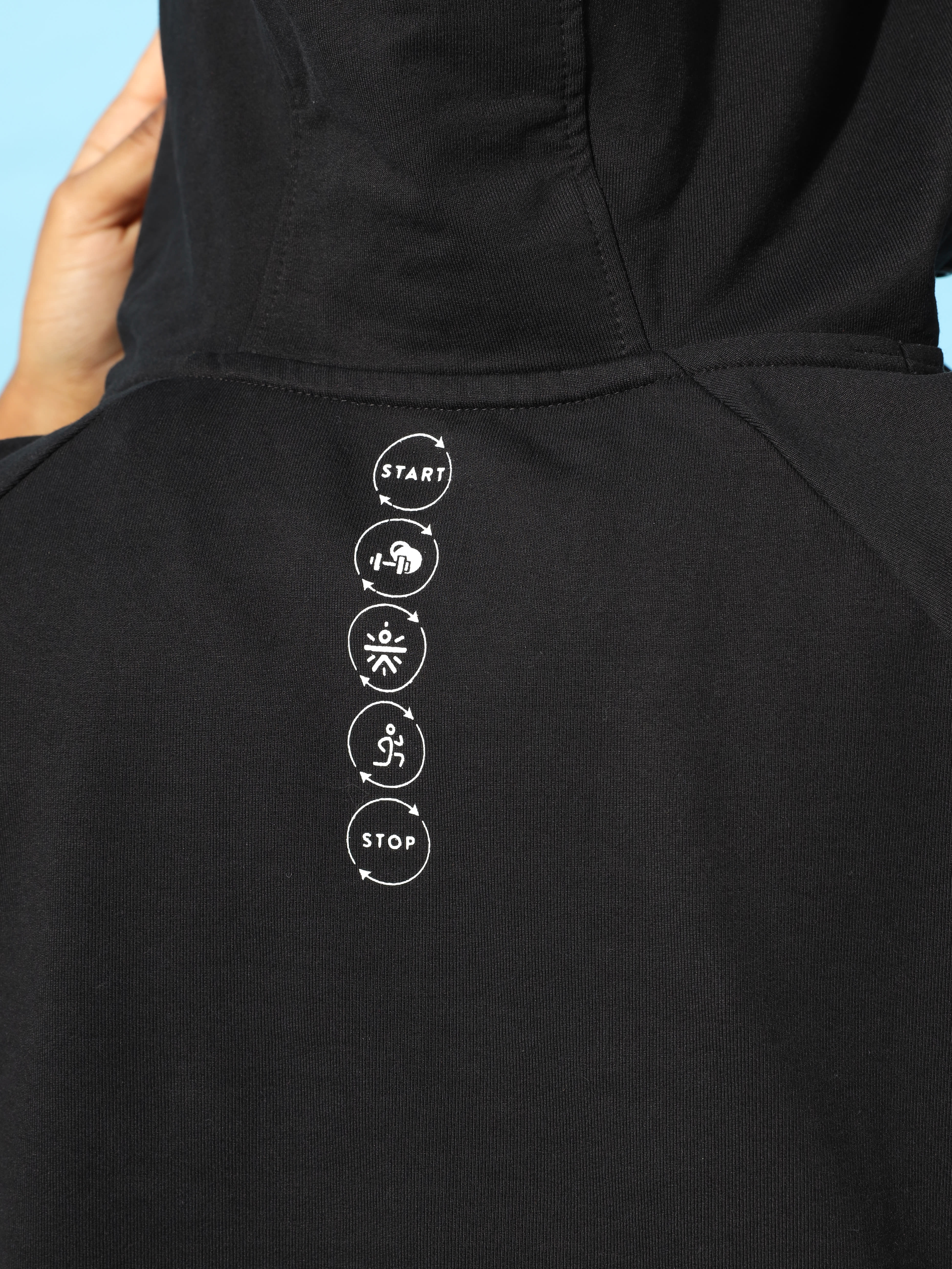 LAYR Crop Sweatshirt