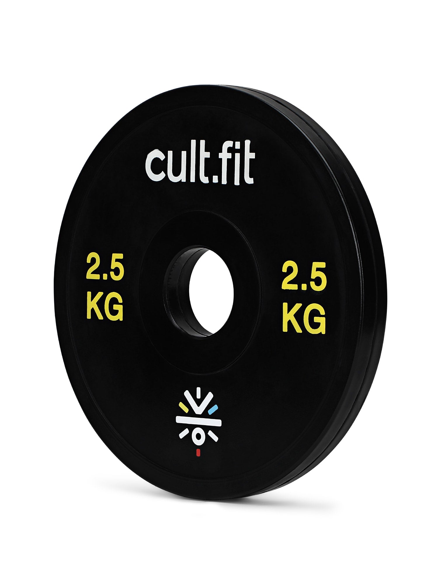 cult.fit Bumper Plate - 2.5 KG x 4 Pcs
