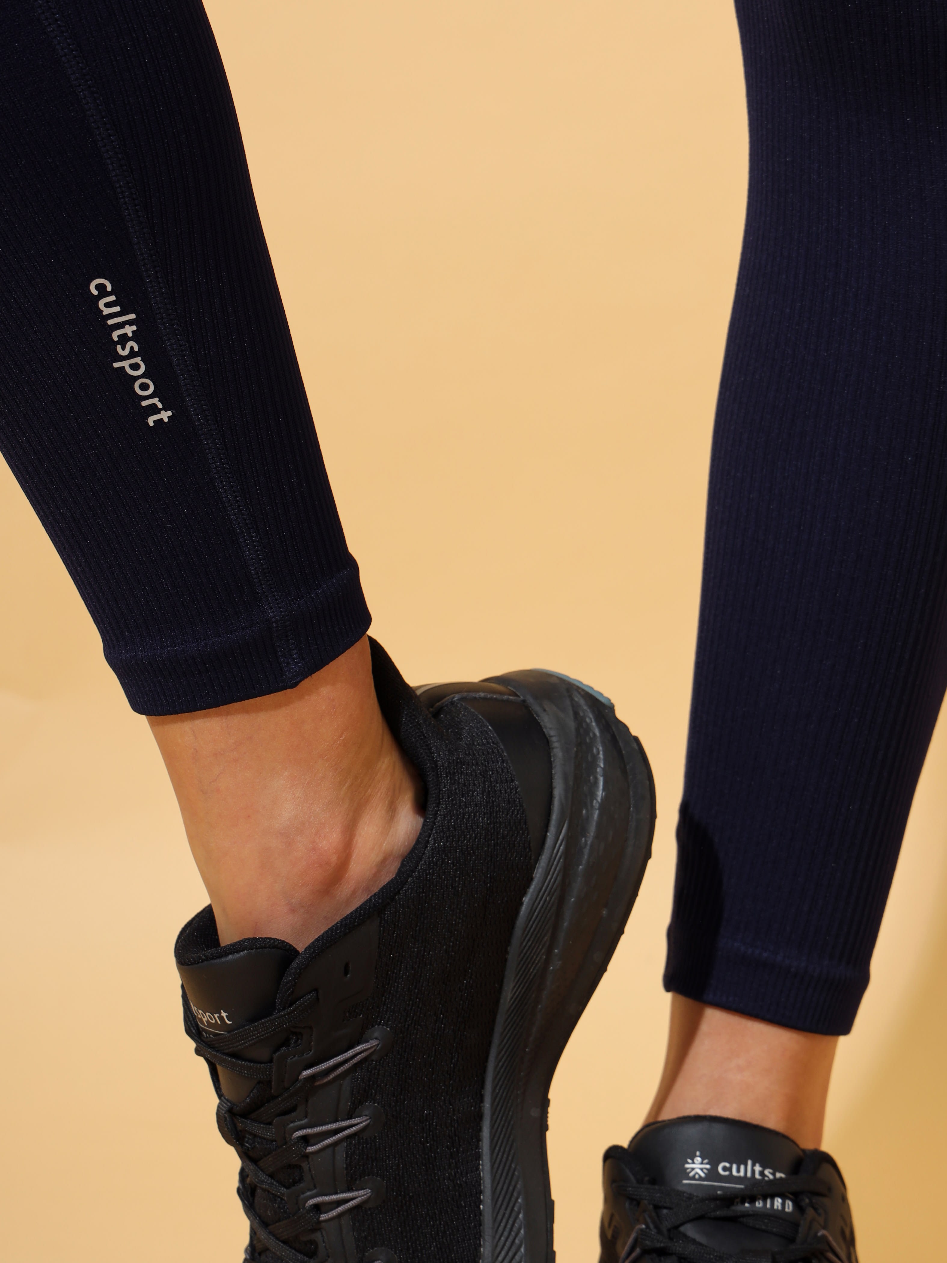 Seamless Solid Anti Chafing Tights