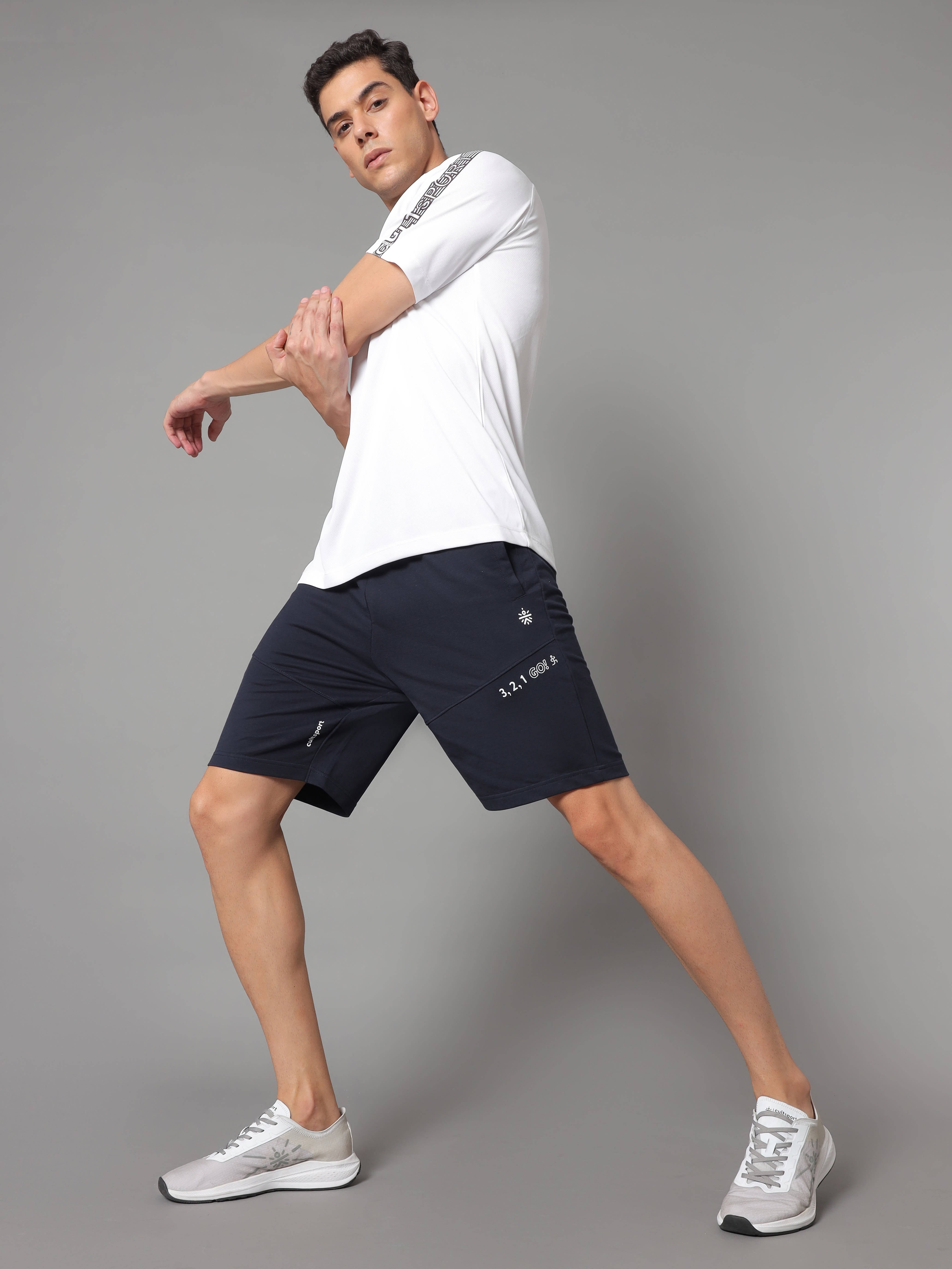 Graphic Print Shorts