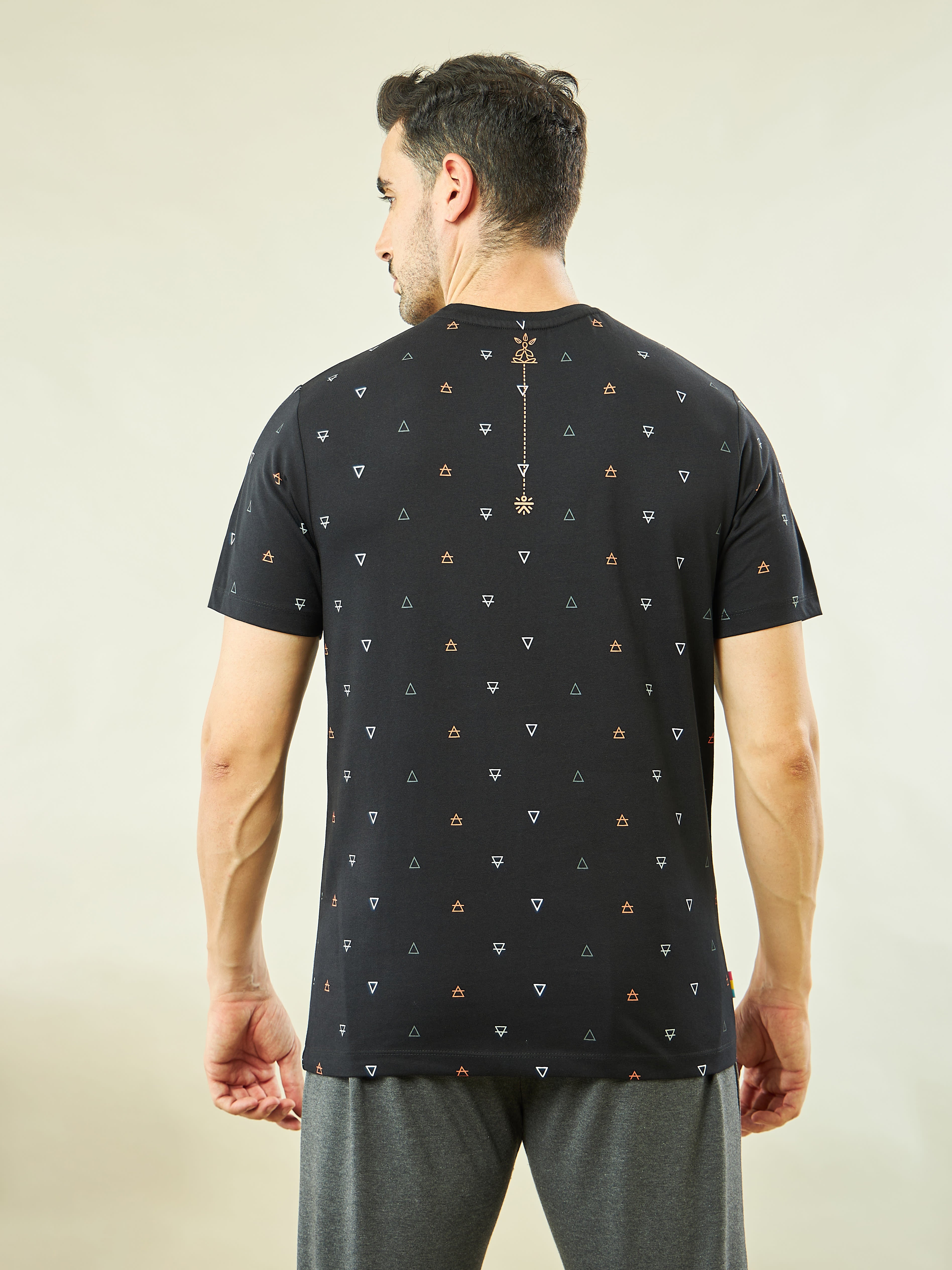 All Over Print Yoga T-shirt