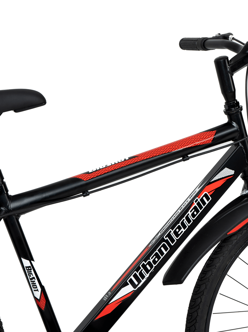 BigShot 26T Green Single Speed Mountain Bike