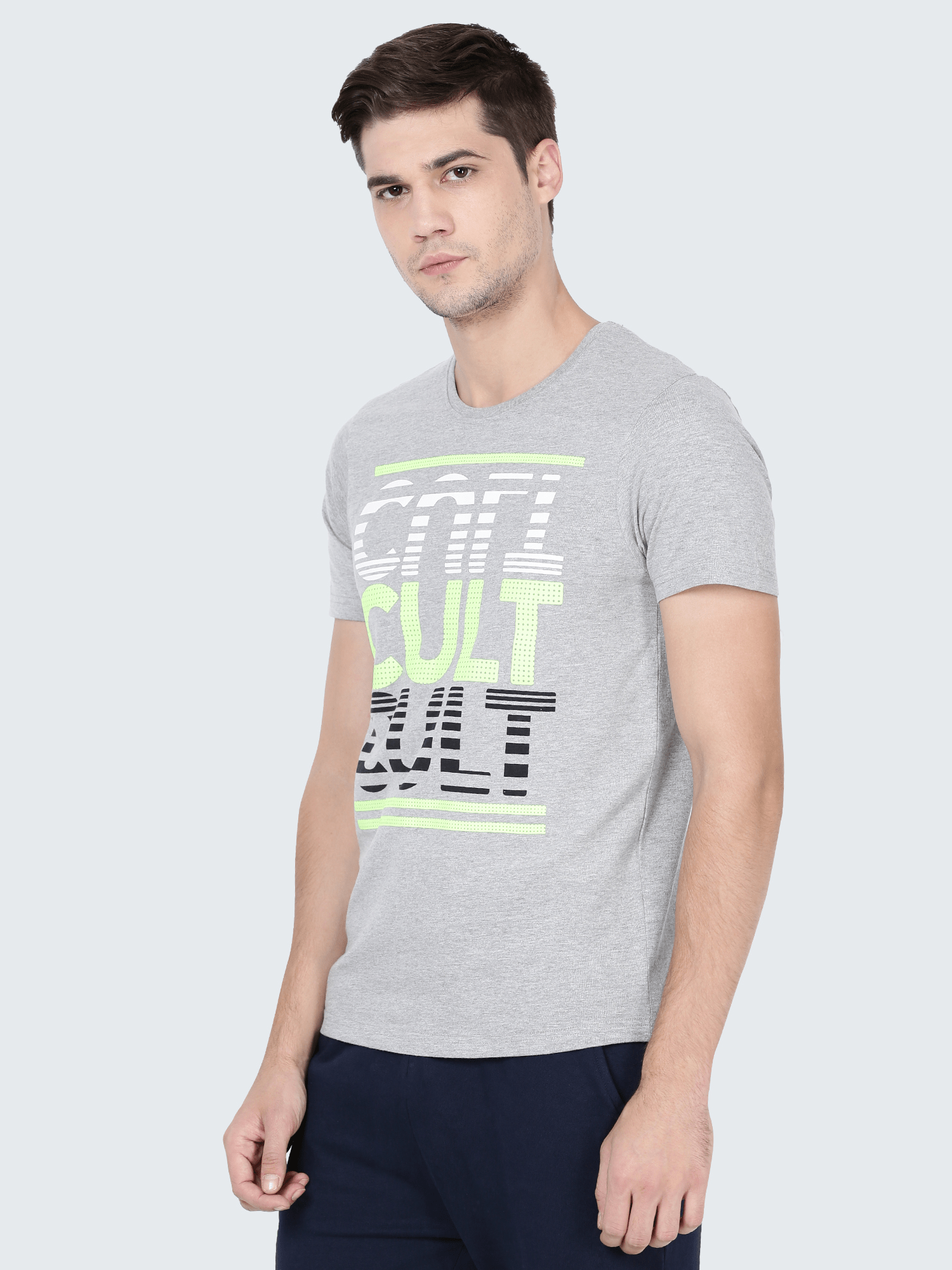 Signature CULT Grey Workout Tee