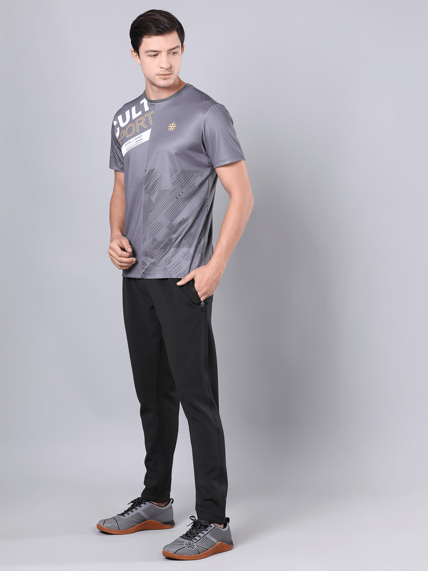 Dugout Pace grey Workout Tee
