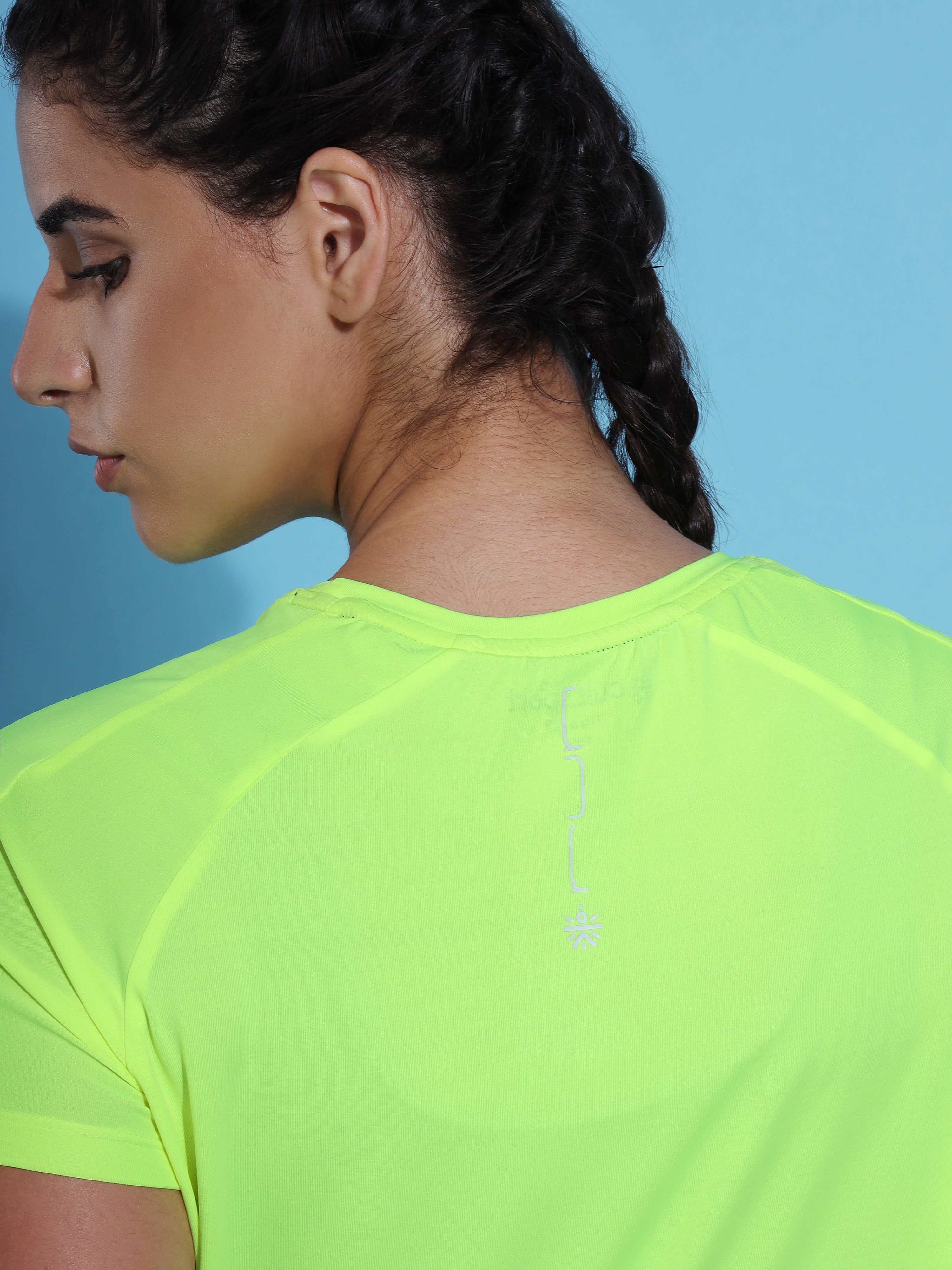 Typographic Print Running T-shirt