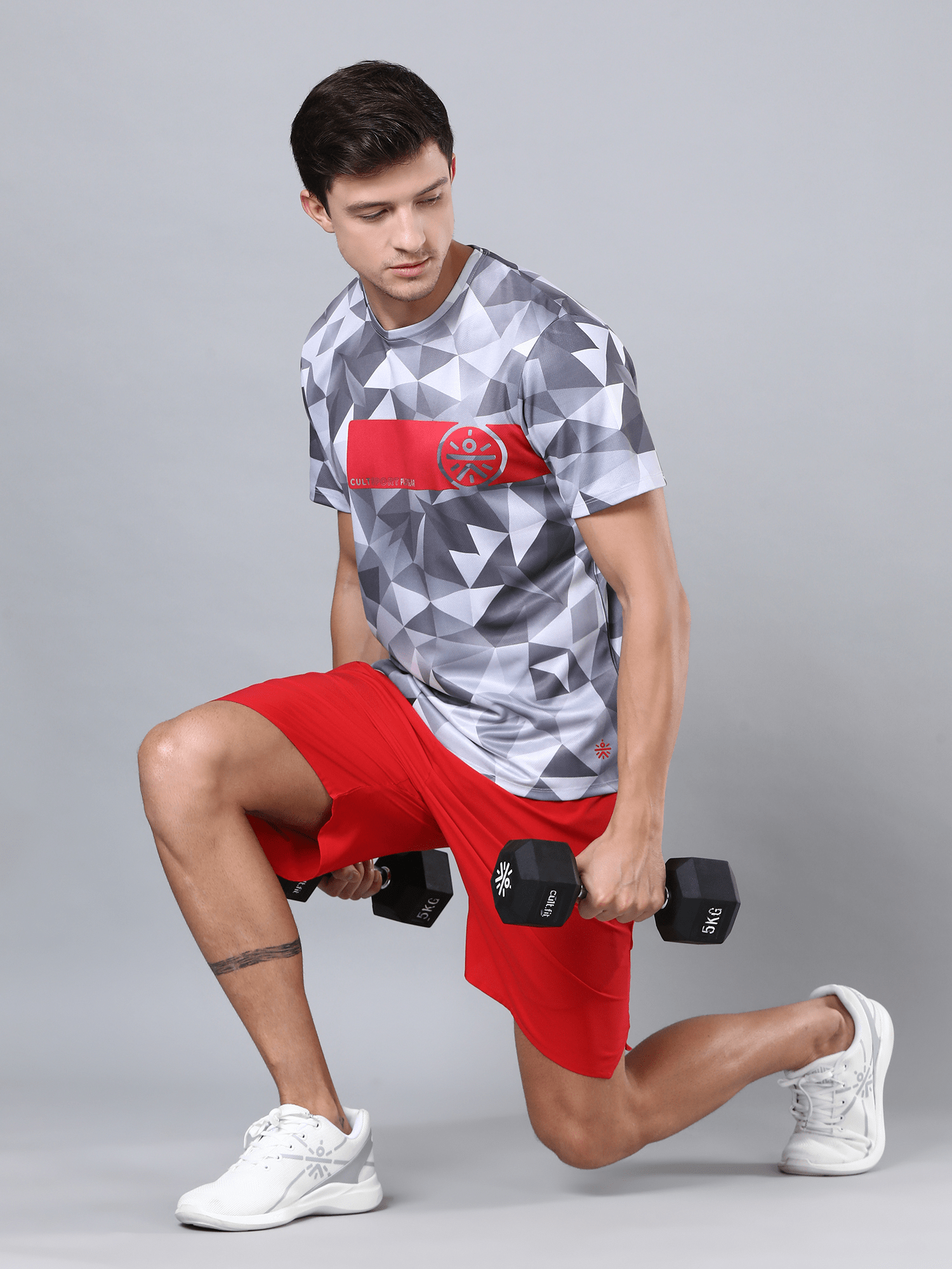 Dugout Tile Slate Workout Tee