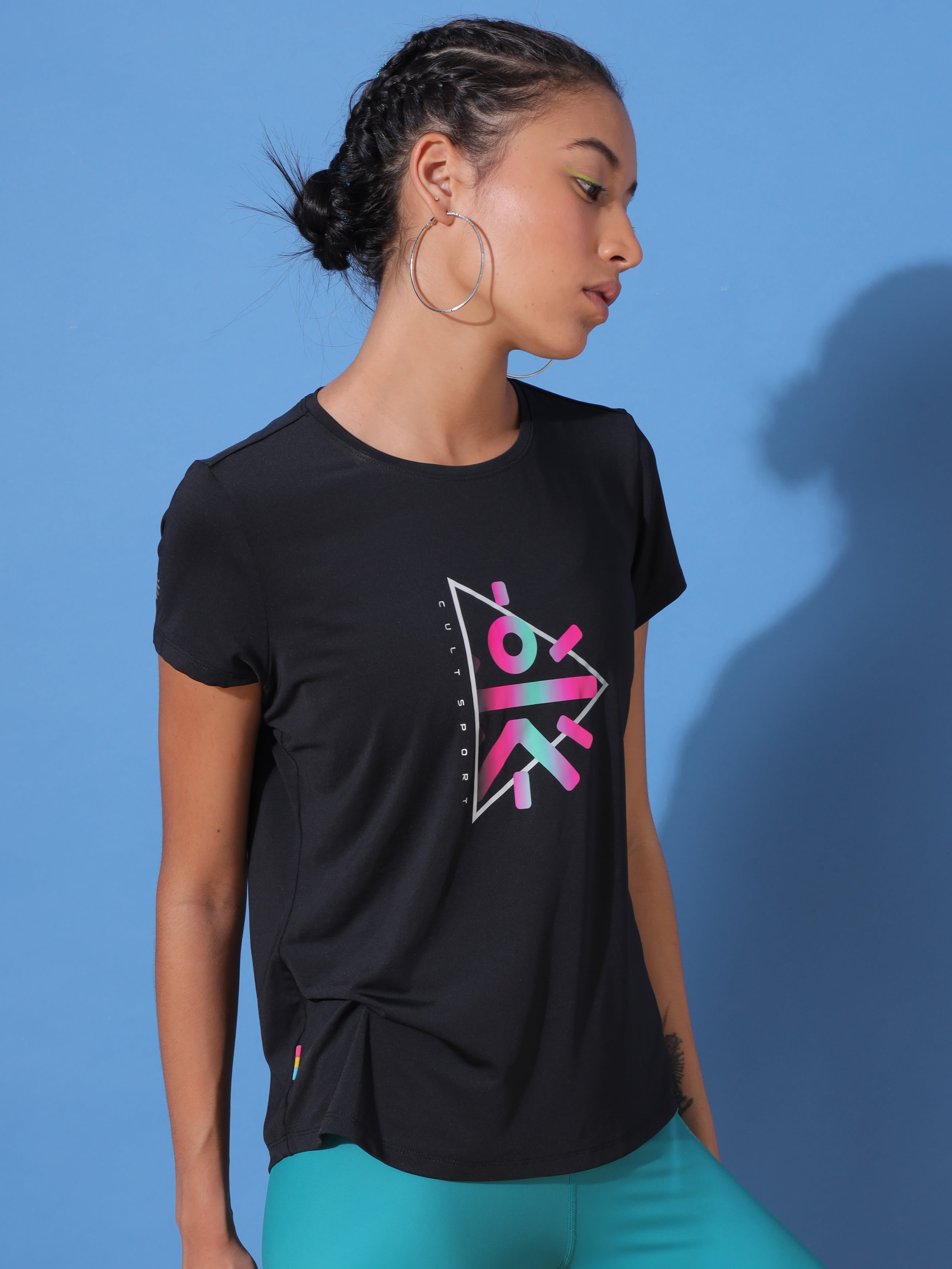 Ombre Logo Graphic T-shirt