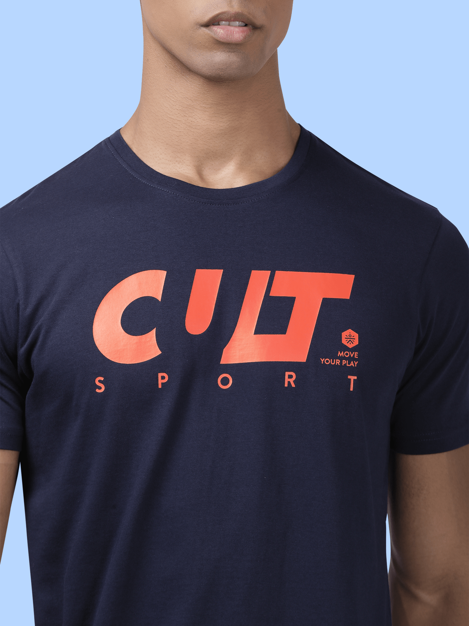 Everydays Cruise Navy Cotton Tee