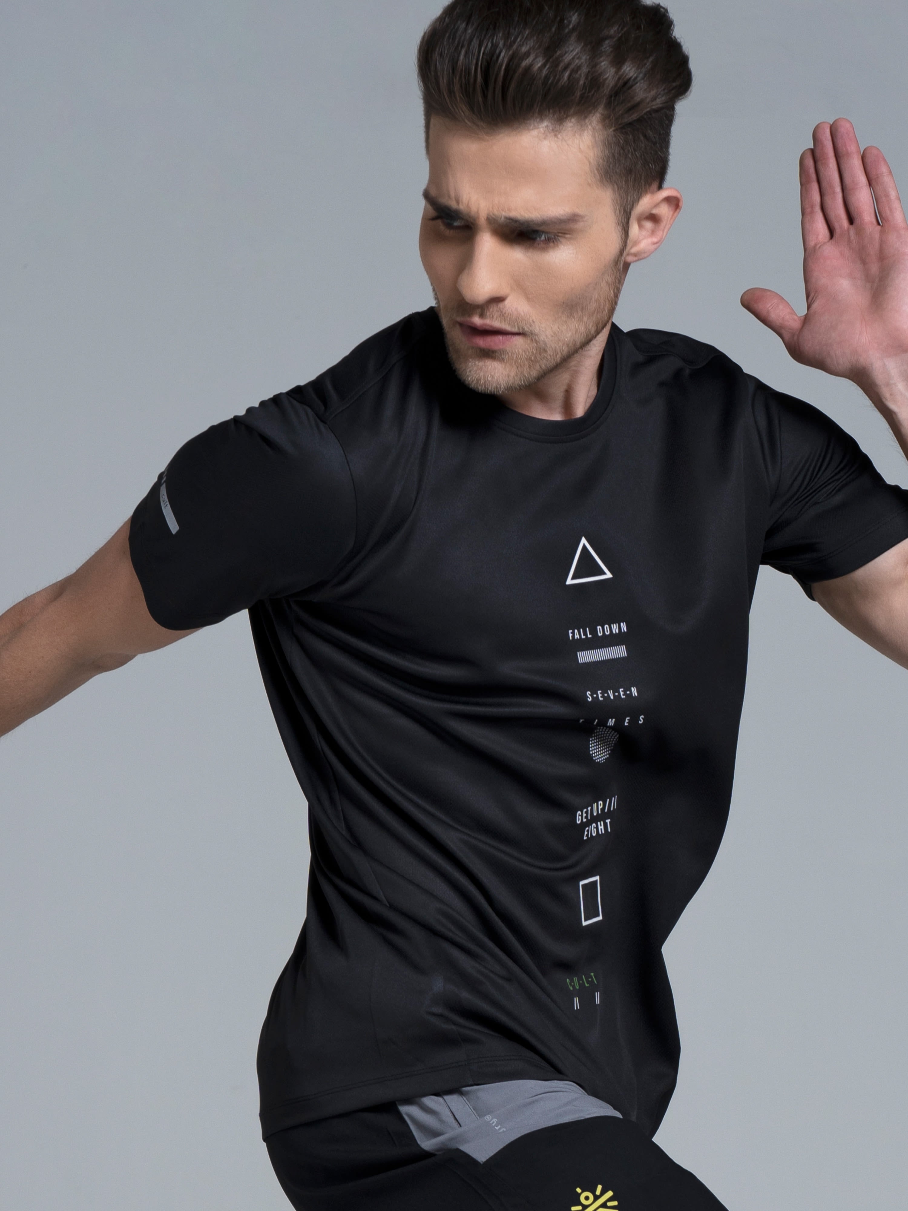 FAB Men's Minimalistic Workout T-shirt