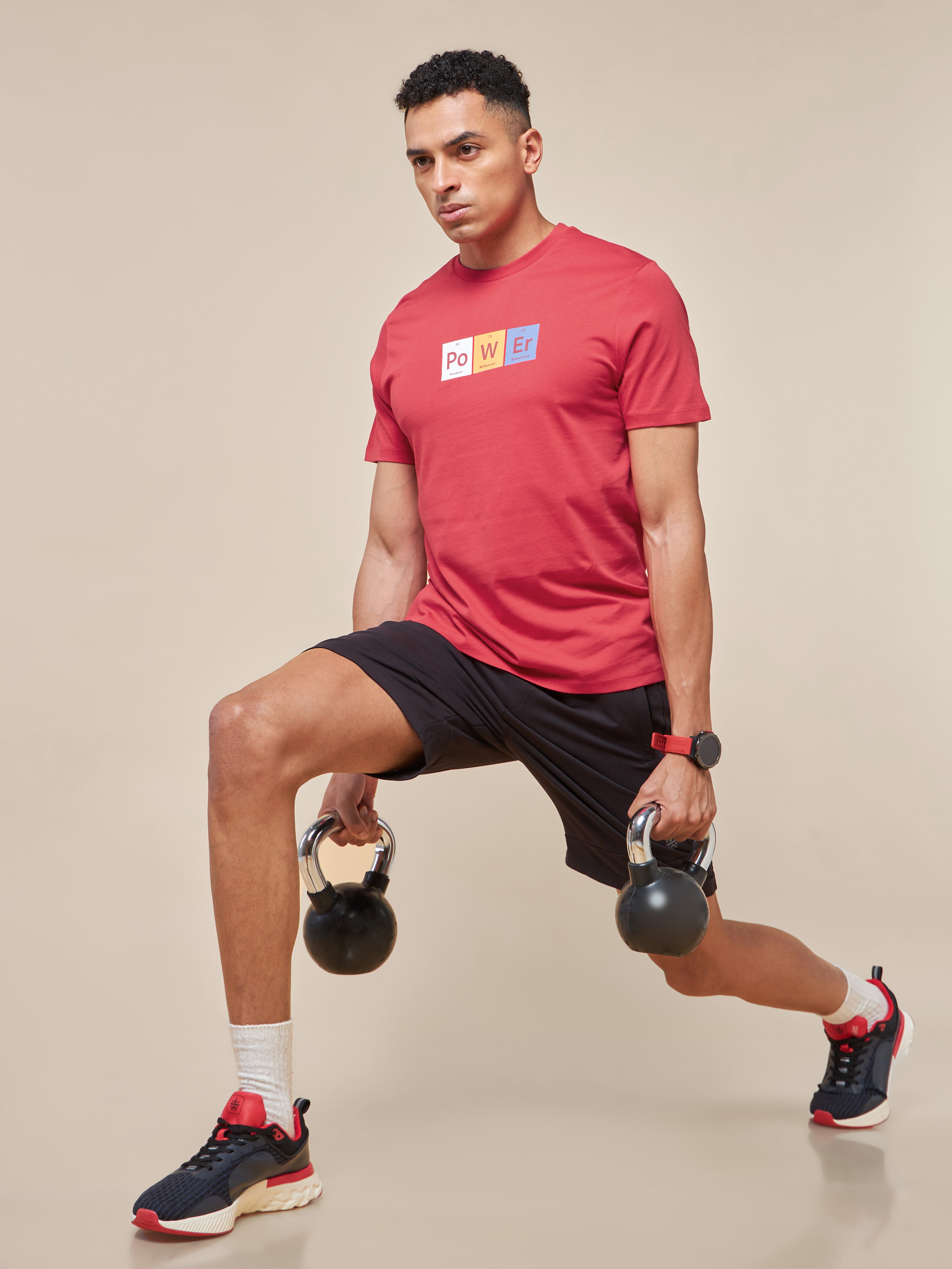 Power Typographic Training T-shirt