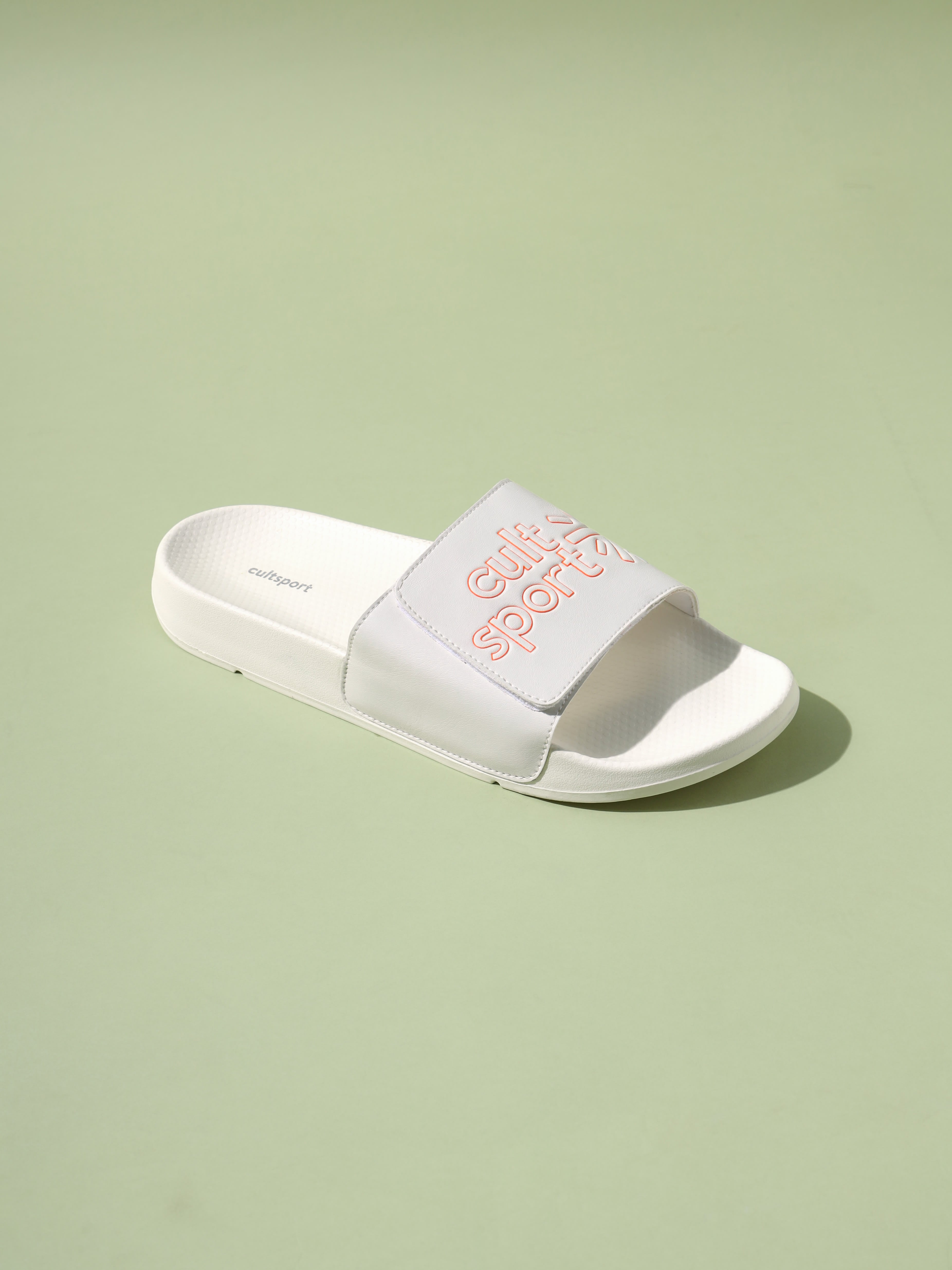 cult Glissade White Men Slides