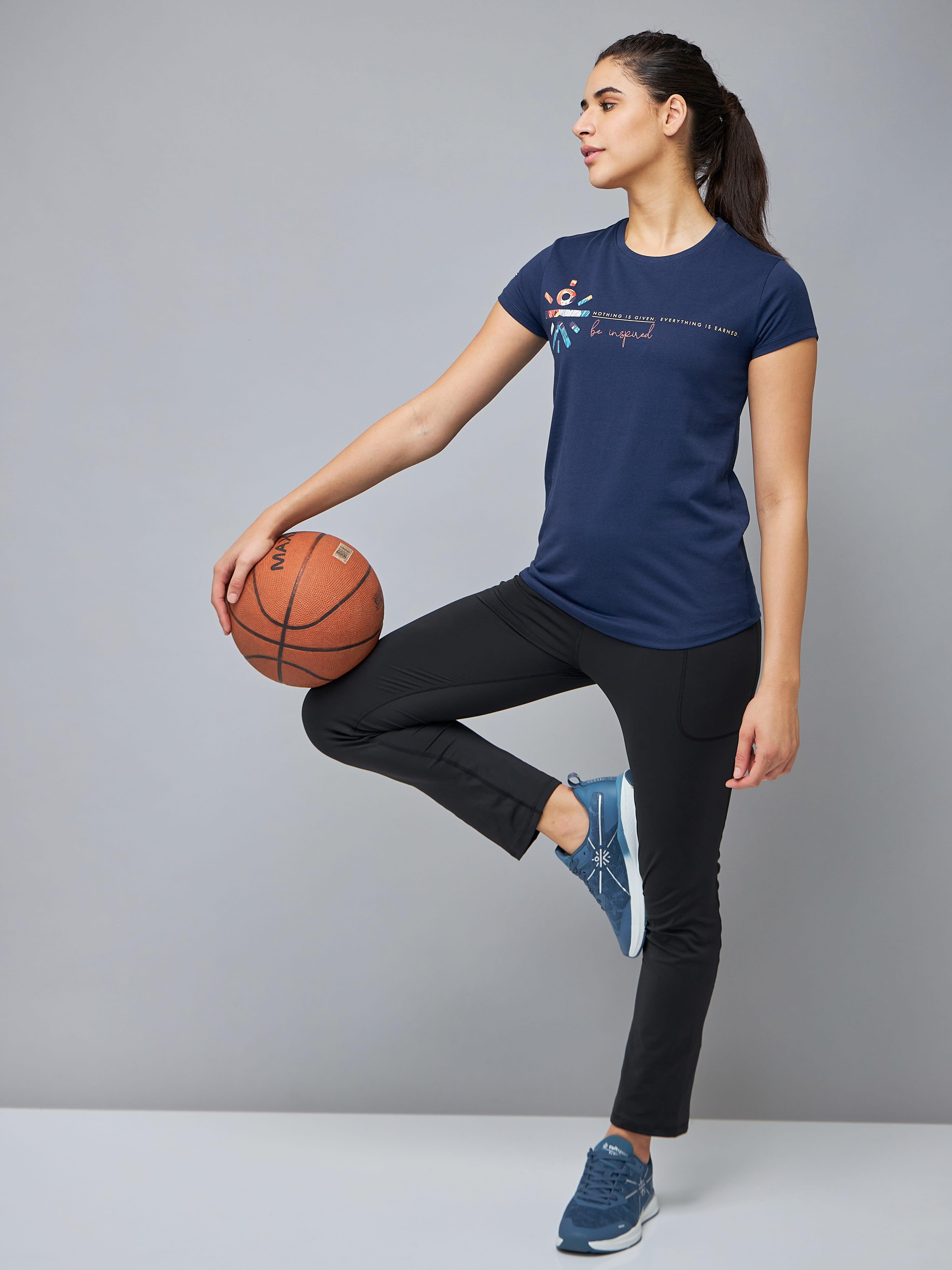 Typographic Print Everyday T-shirt