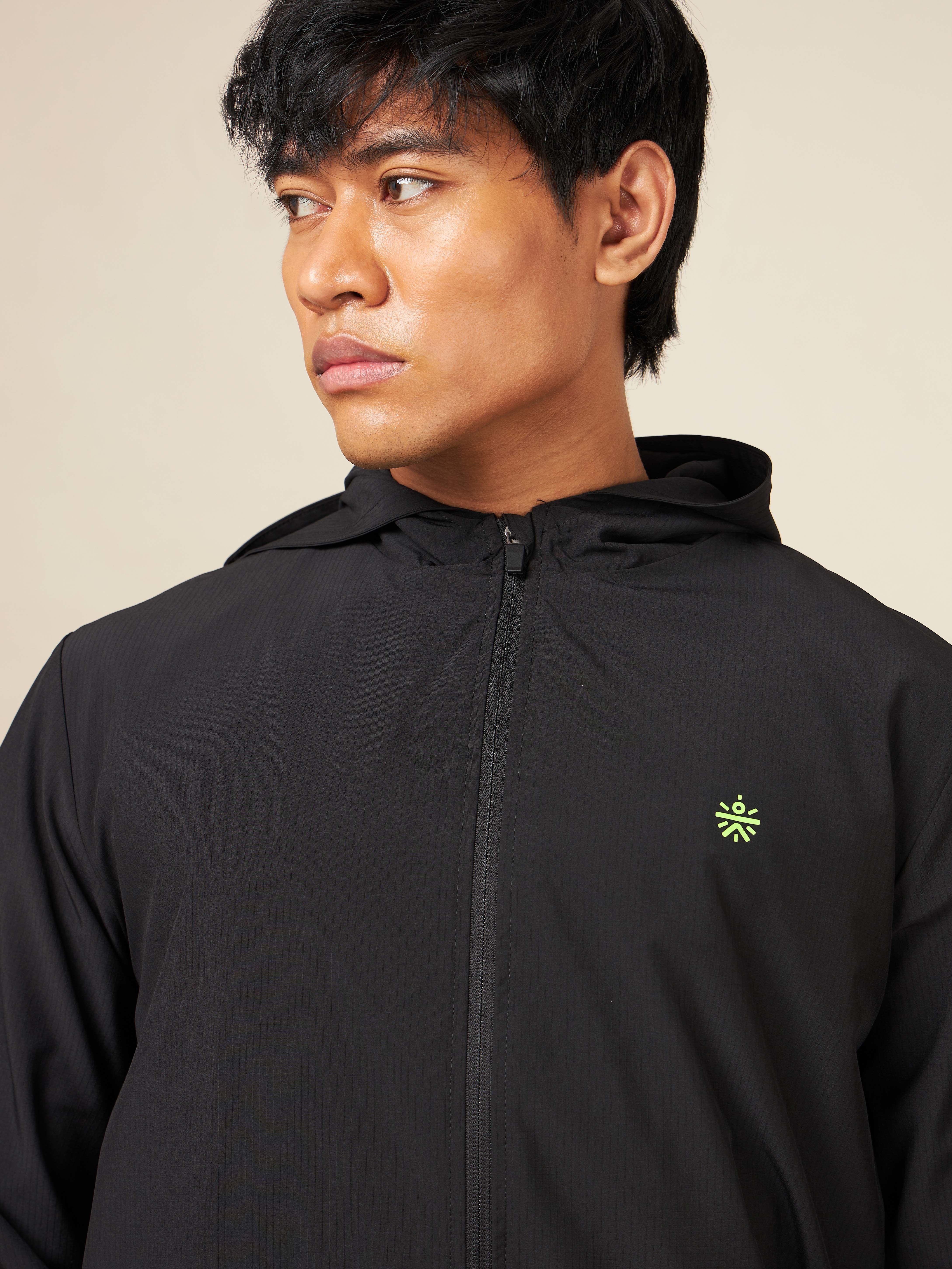 All Day Train Black Jacket