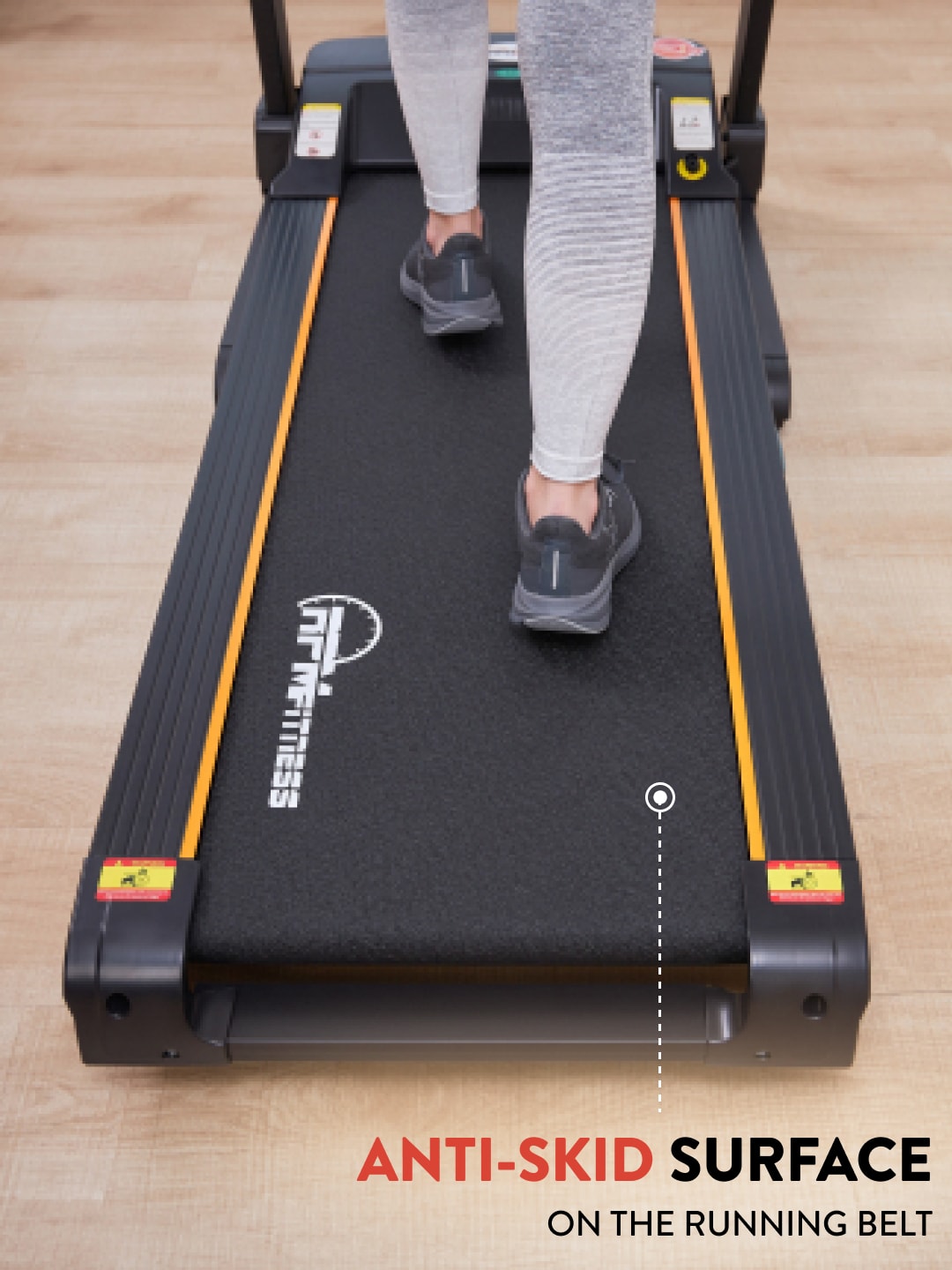 RPM4000 4.5 HP Peak Treadmill | 15-level Auto-Incline | Max Weight-110kg | Max Speed-16kmph (with 6 Months extended warranty)