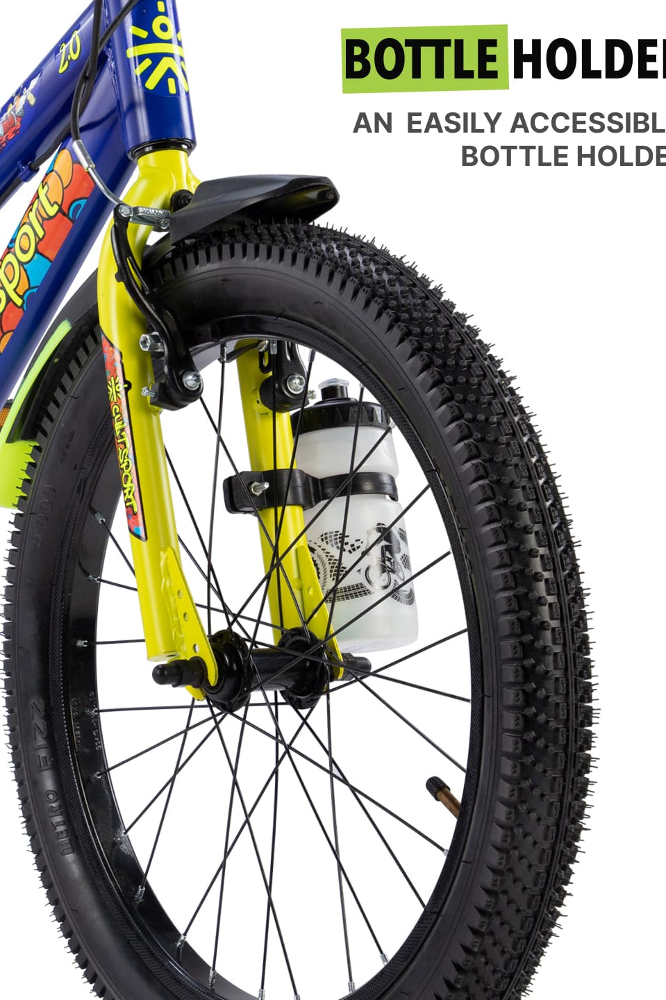Skater 20T Steel Frame Kids Bike Blue