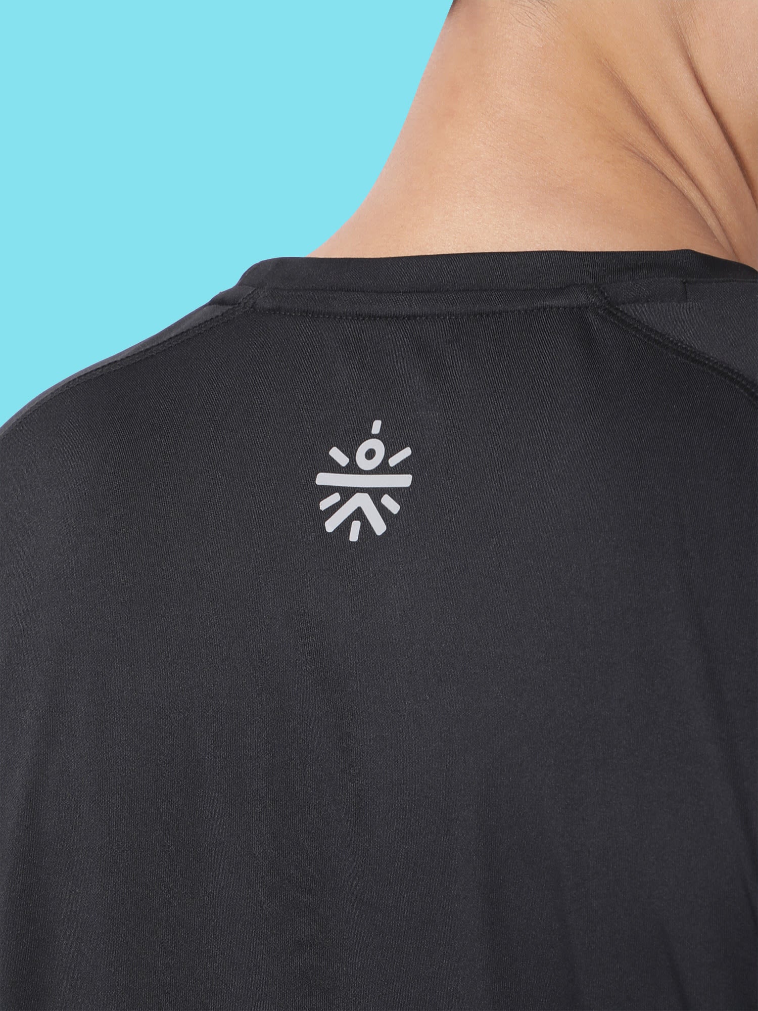 Vital Signature Black Running Relaxed Tee