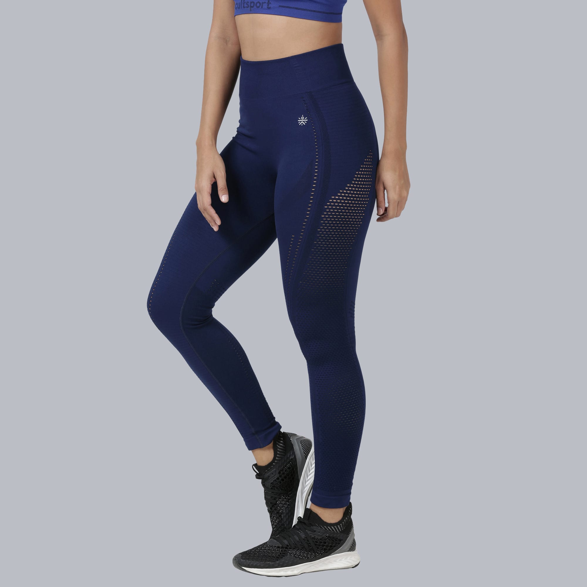 Yogini Serene Seamless Leggings Navy